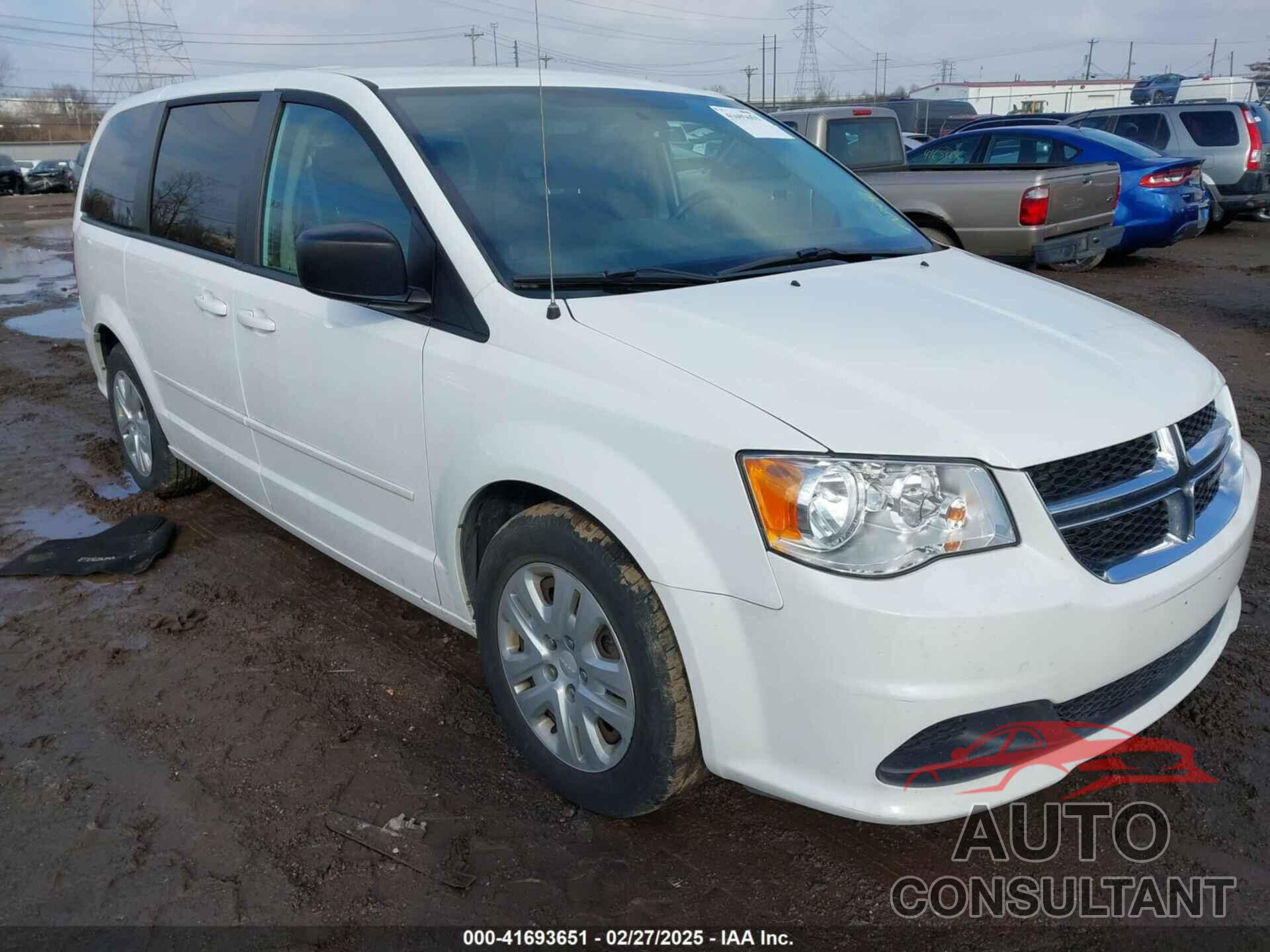 DODGE GRAND CARAVAN 2016 - 2C4RDGBG6GR341448