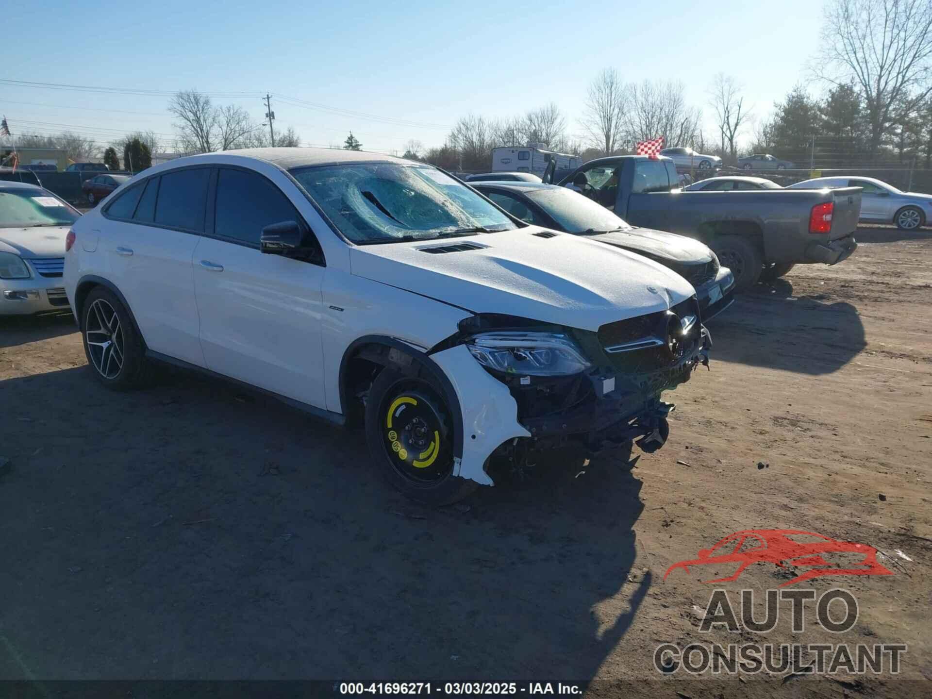 MERCEDES-BENZ GLE 450 AMG COUPE 2016 - 4JGED6EB3GA022064