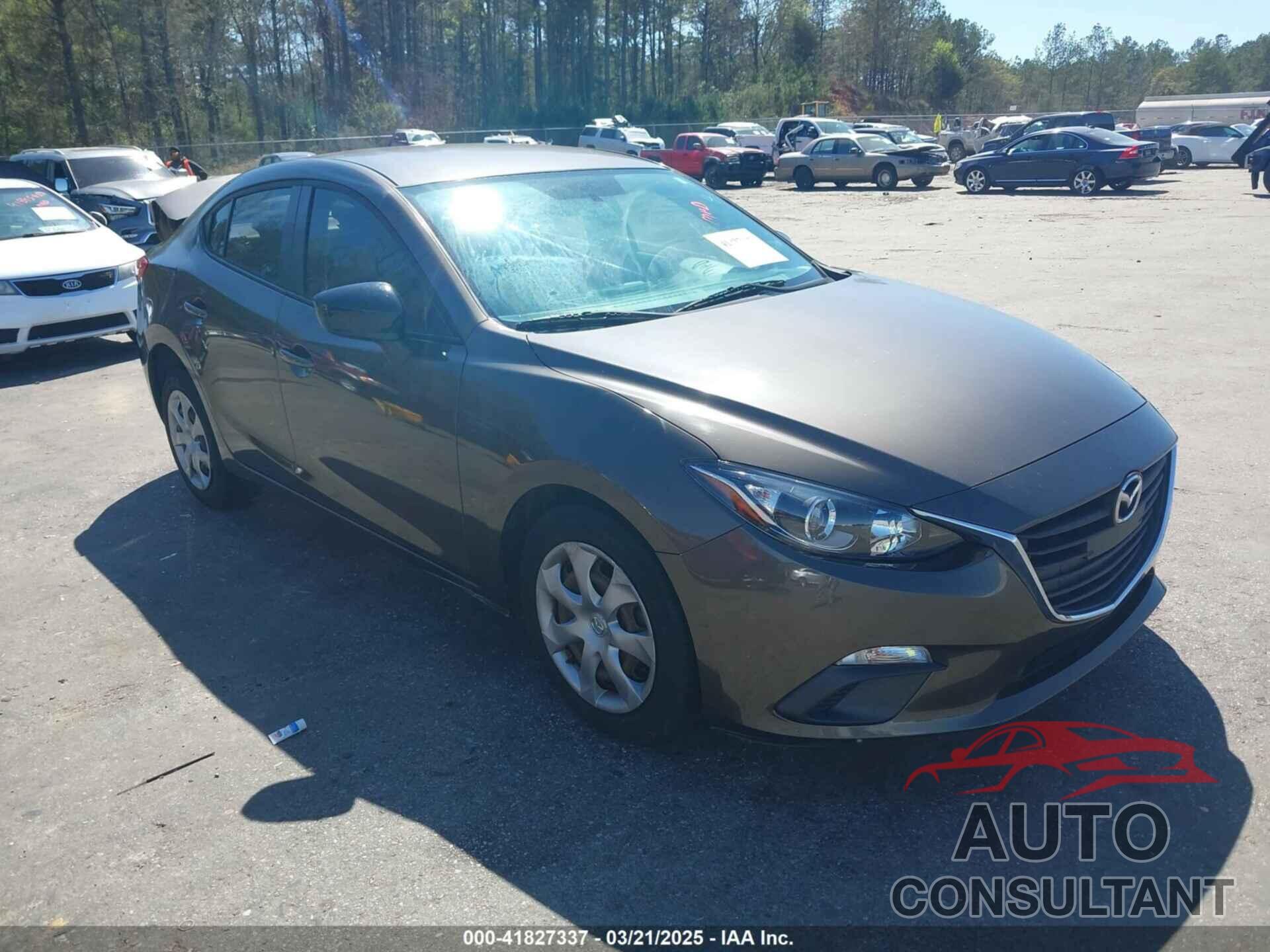MAZDA MAZDA3 2015 - JM1BM1T72F1270488