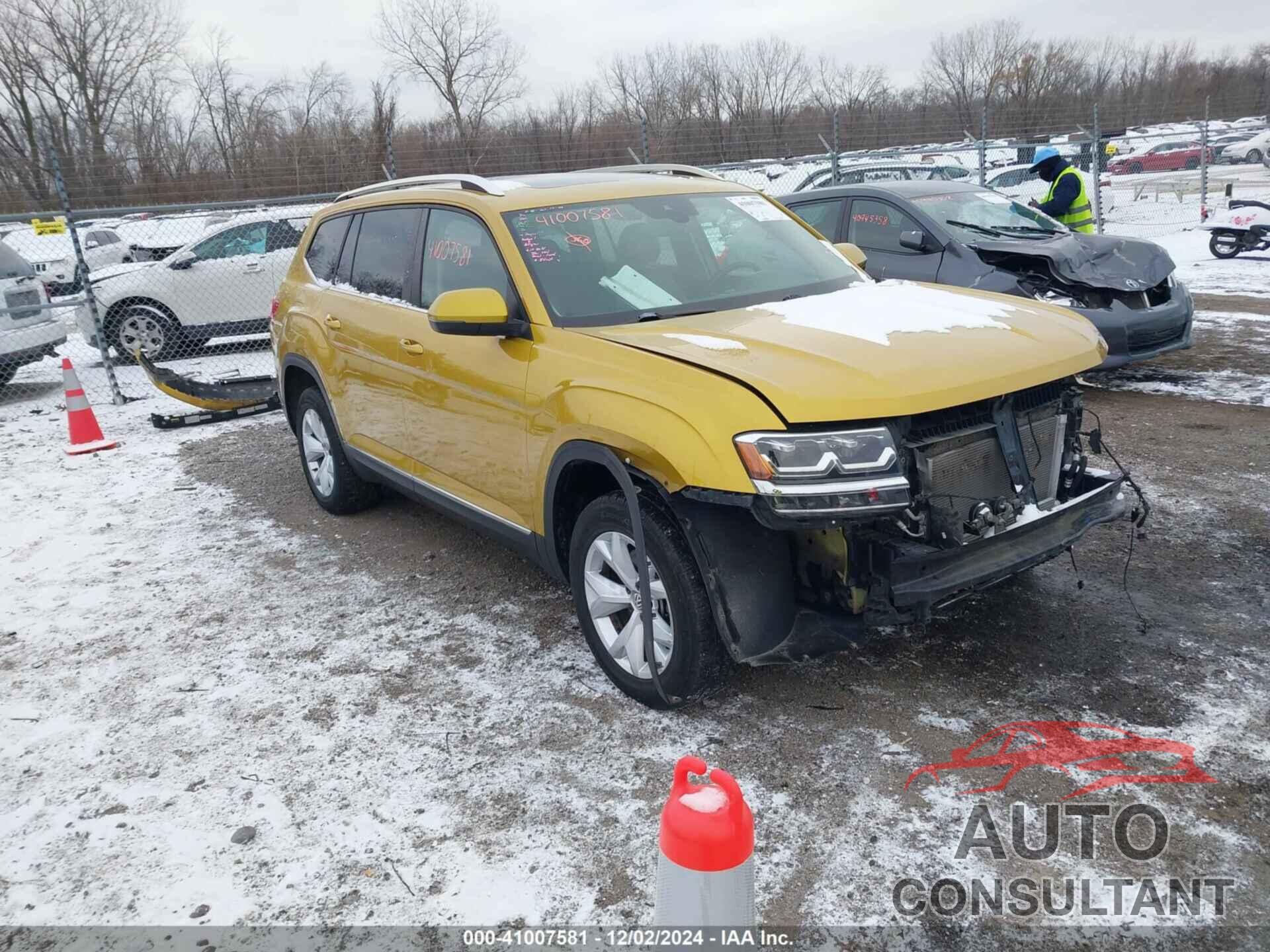 VOLKSWAGEN ATLAS 2018 - 1V2MR2CAXJC529929