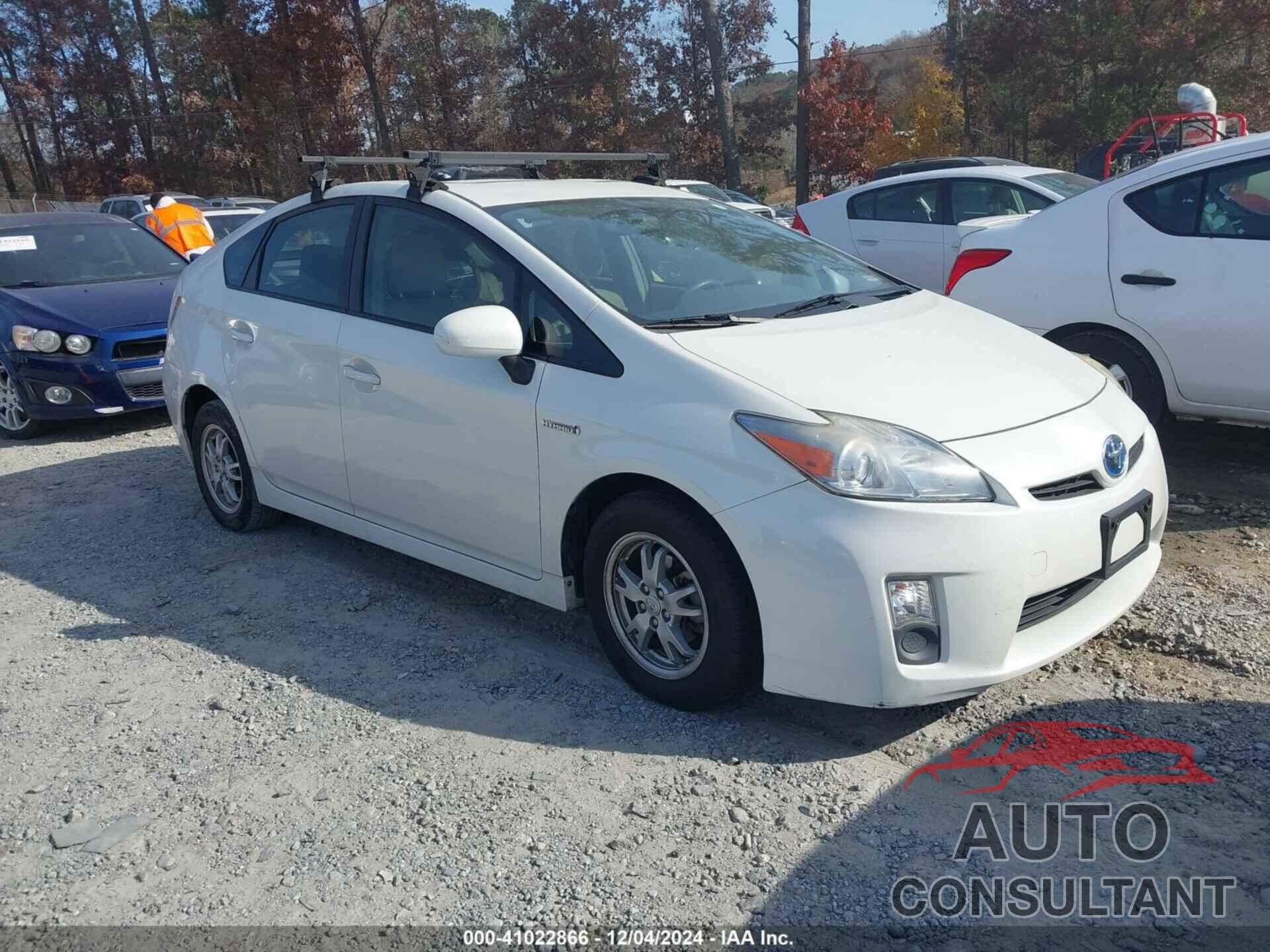 TOYOTA PRIUS 2011 - JTDKN3DU6B1444439