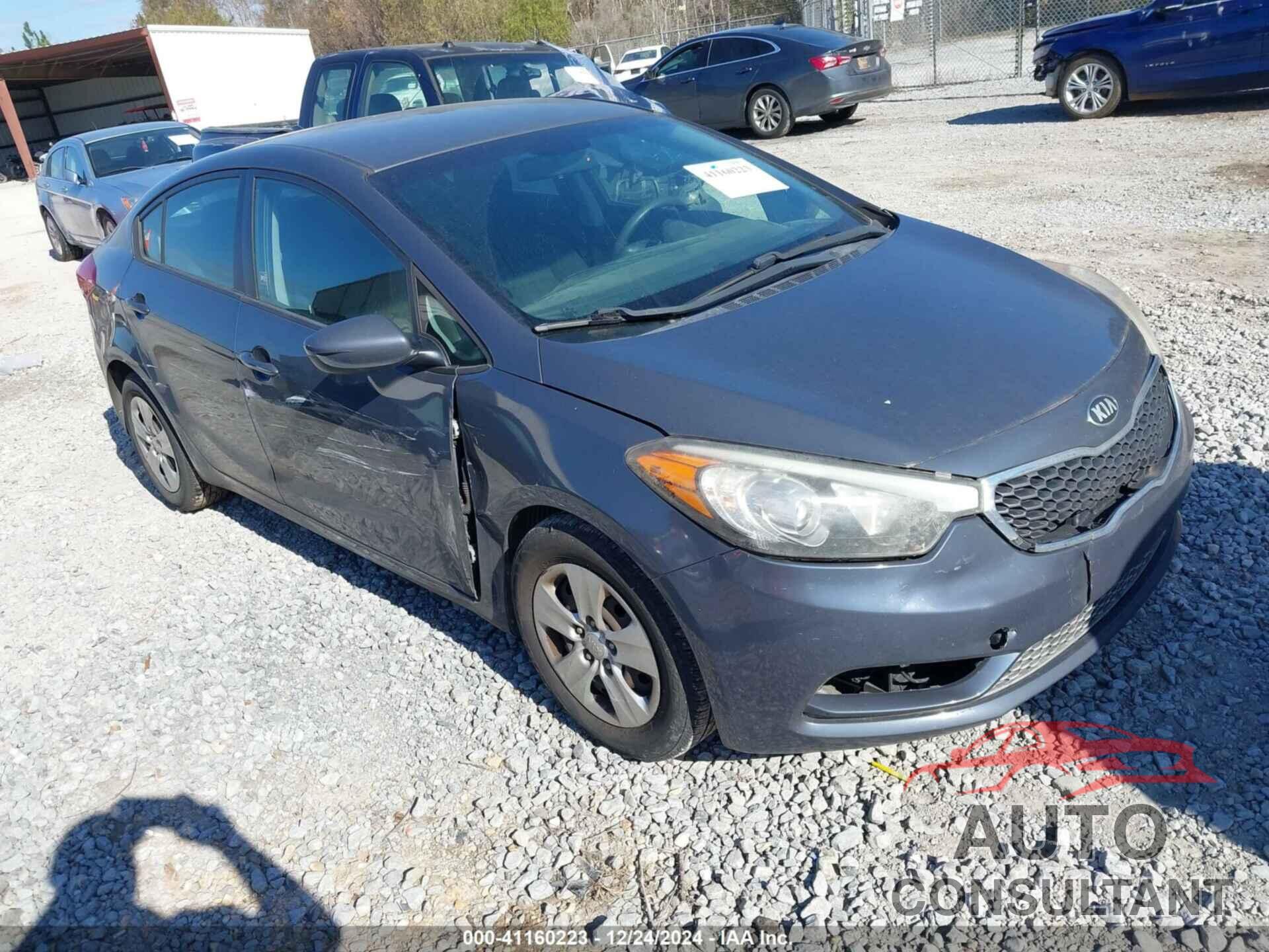 KIA FORTE 2016 - KNAFK4A67G5437440