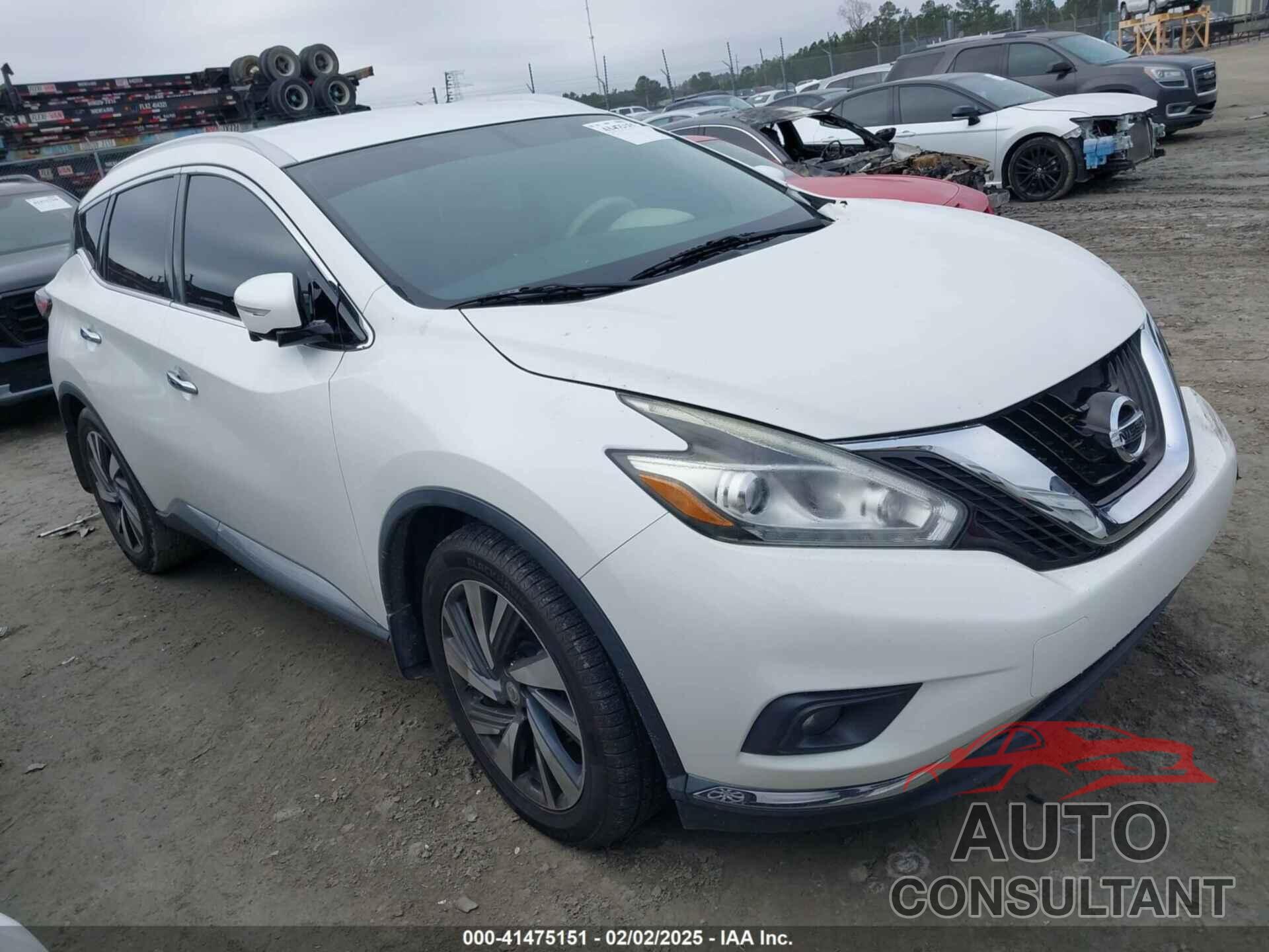 NISSAN MURANO 2015 - 5N1AZ2MGXFN275170