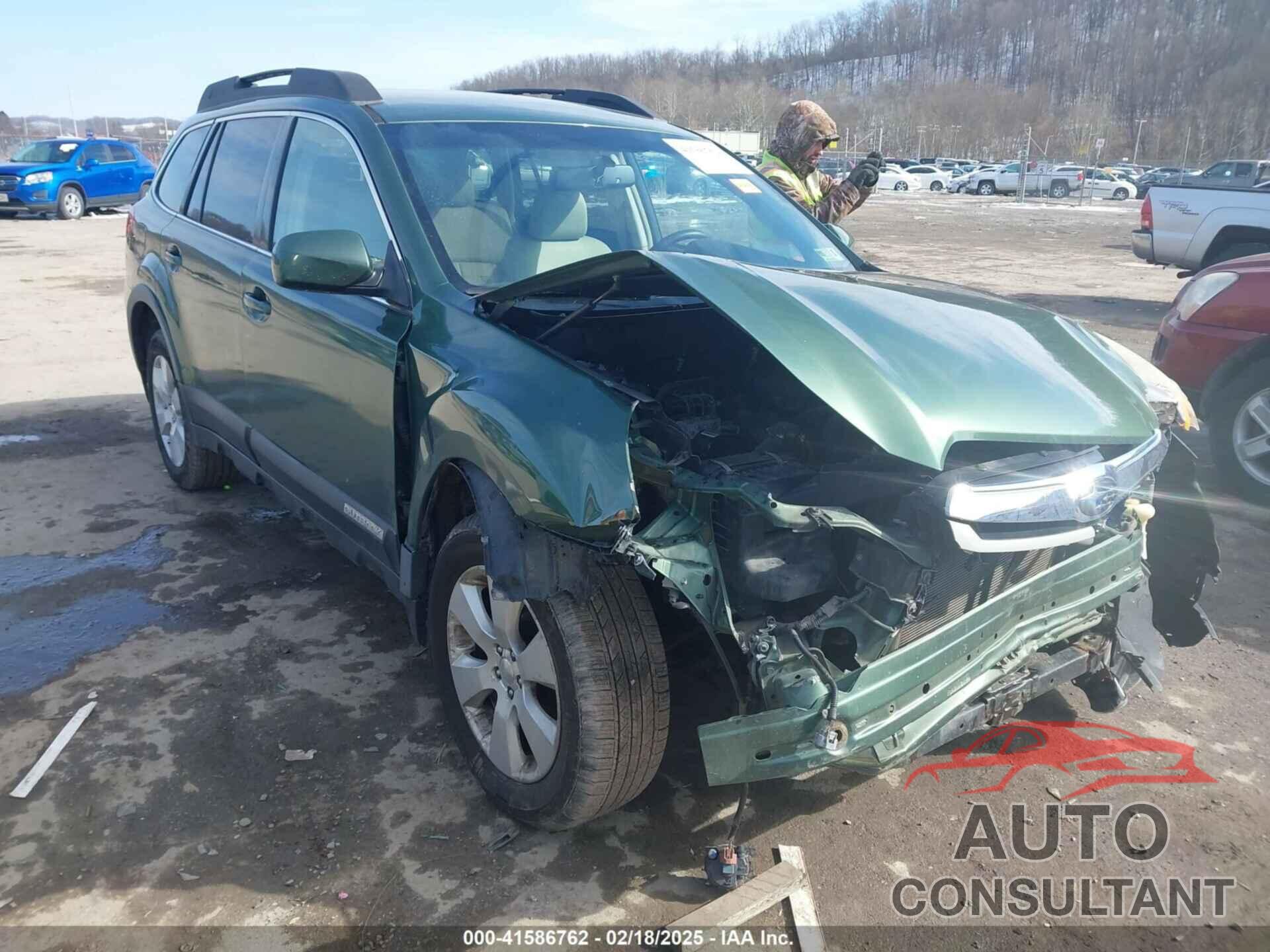SUBARU OUTBACK 2010 - 4S4BRBCC1A3318706