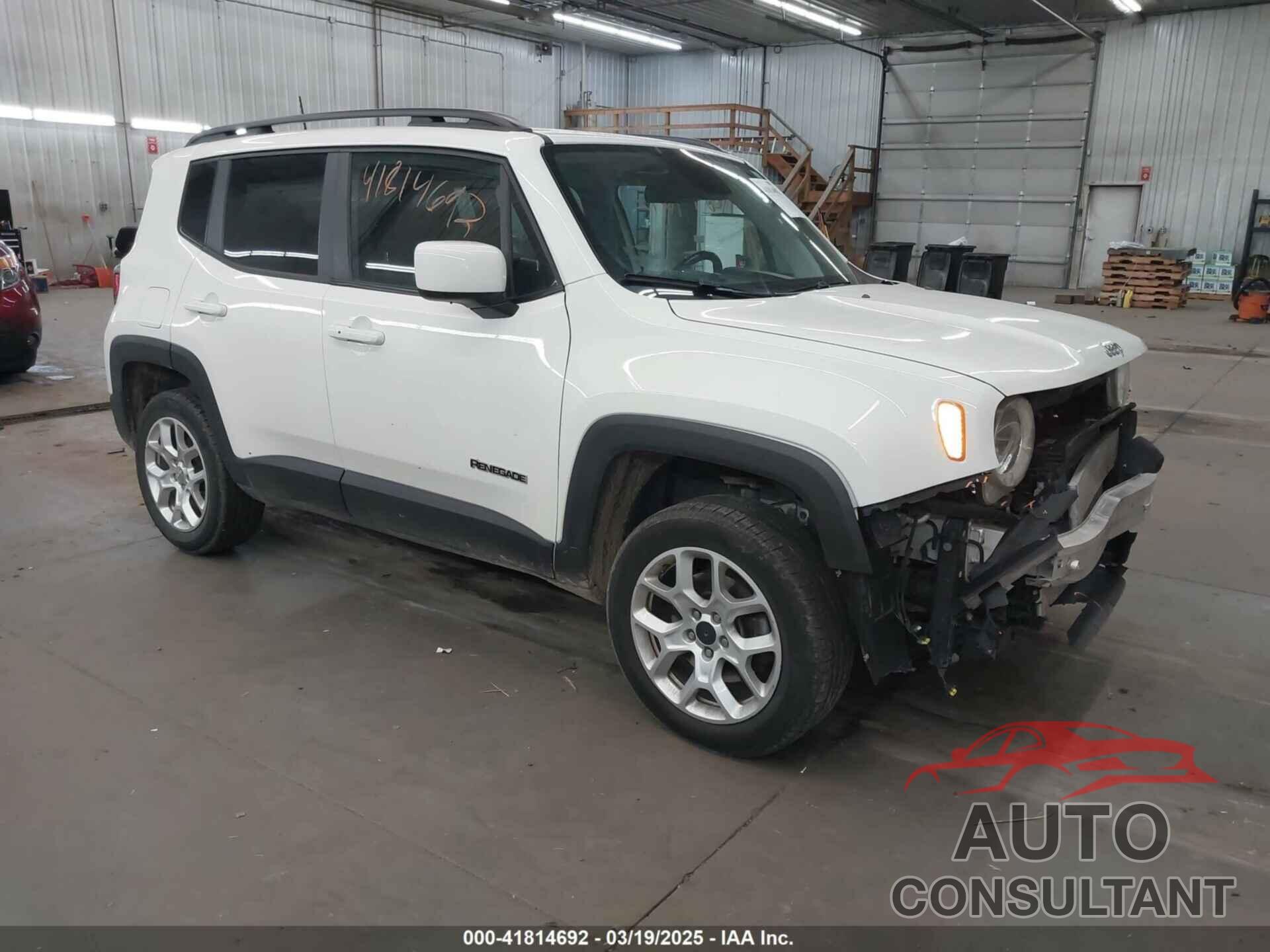 JEEP RENEGADE 2018 - ZACCJBBBXJPH92822