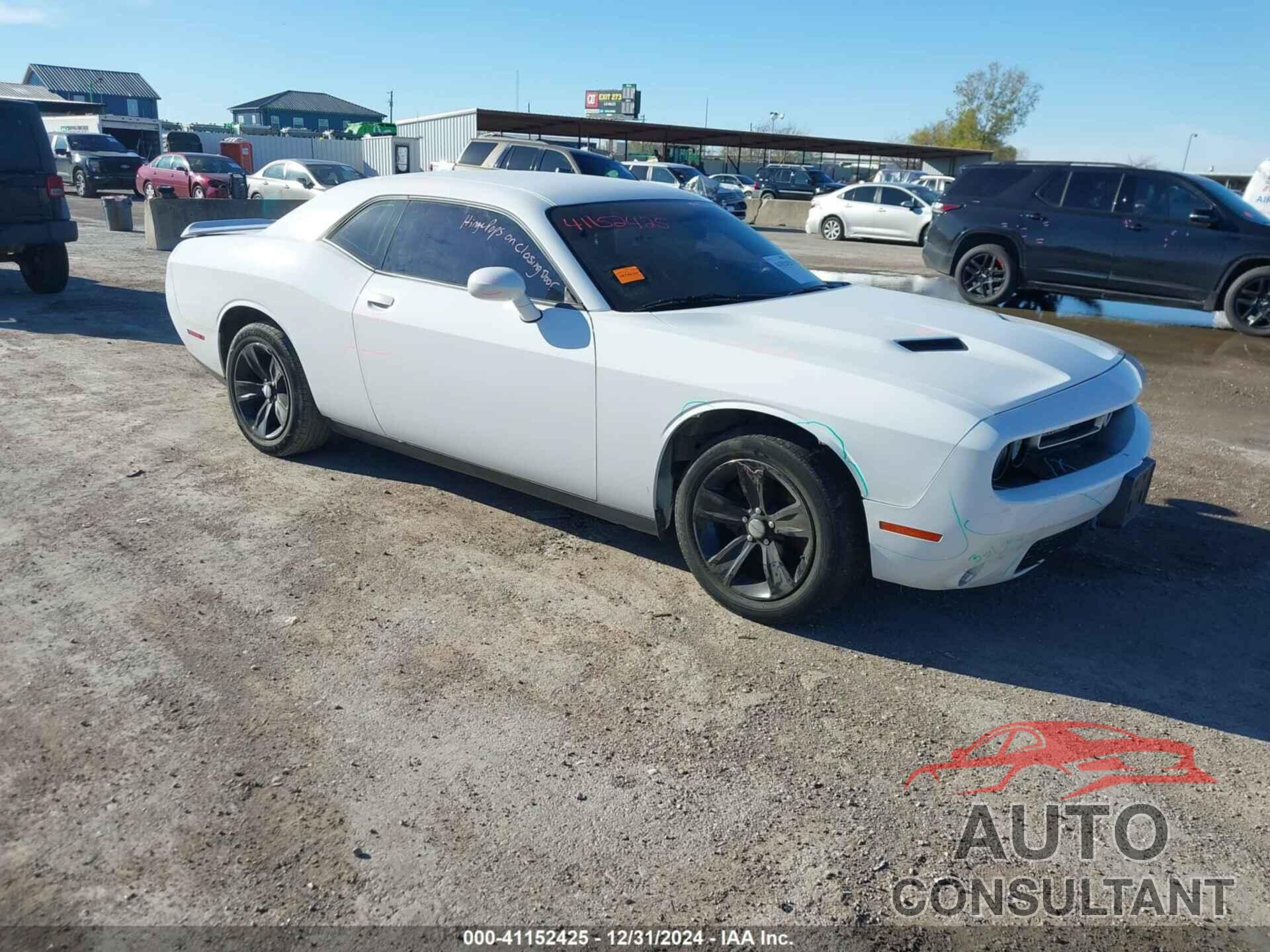 DODGE CHALLENGER 2019 - 2C3CDZAG1KH719021