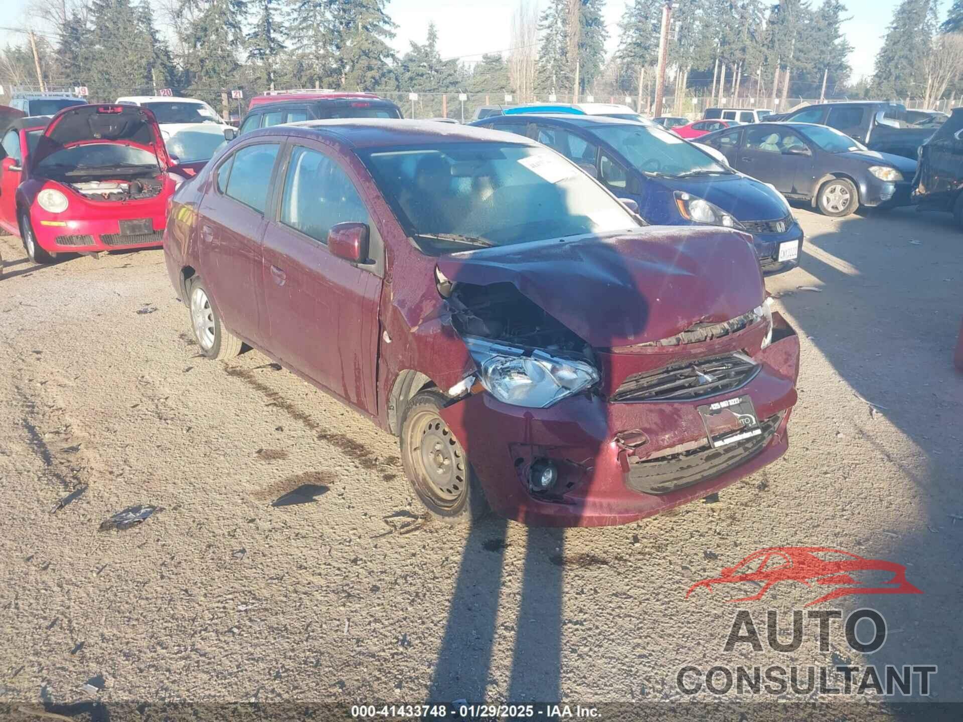 MITSUBISHI MIRAGE G4 2018 - ML32F3FJ2JHF16488