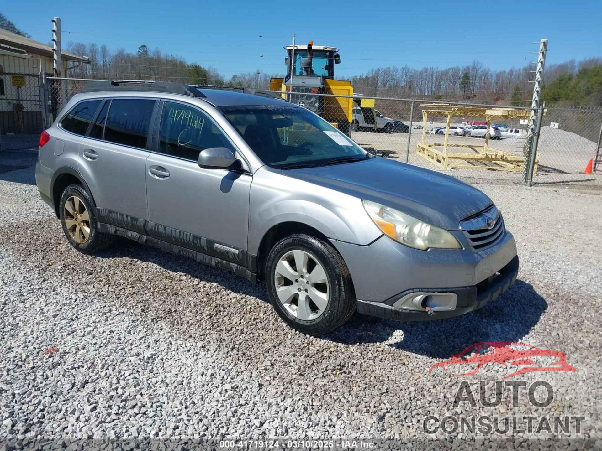 SUBARU OUTBACK 2010 - 4S4BRBCC6A3333587