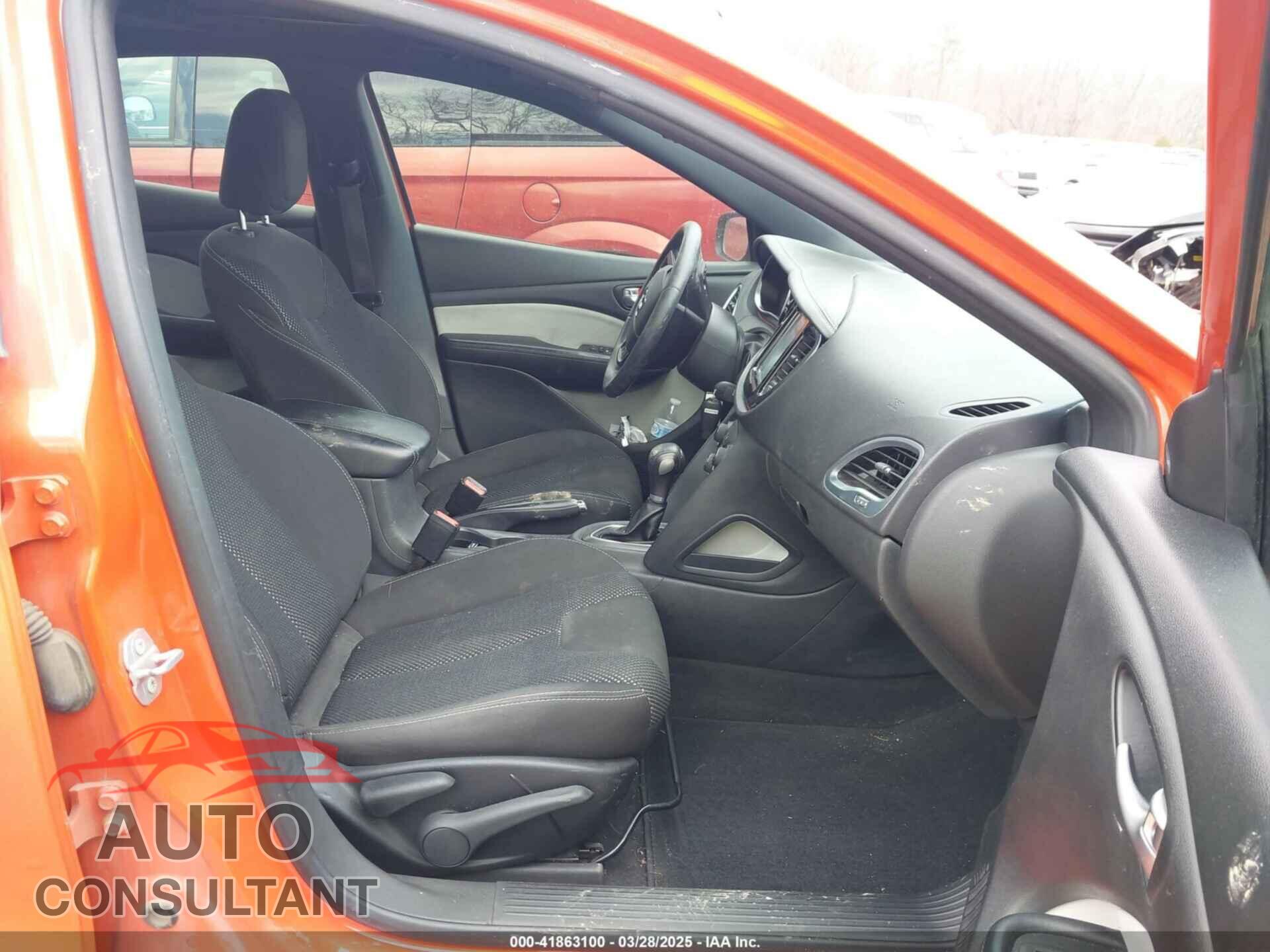 DODGE DART 2015 - 1C3CDFBB2FD414874