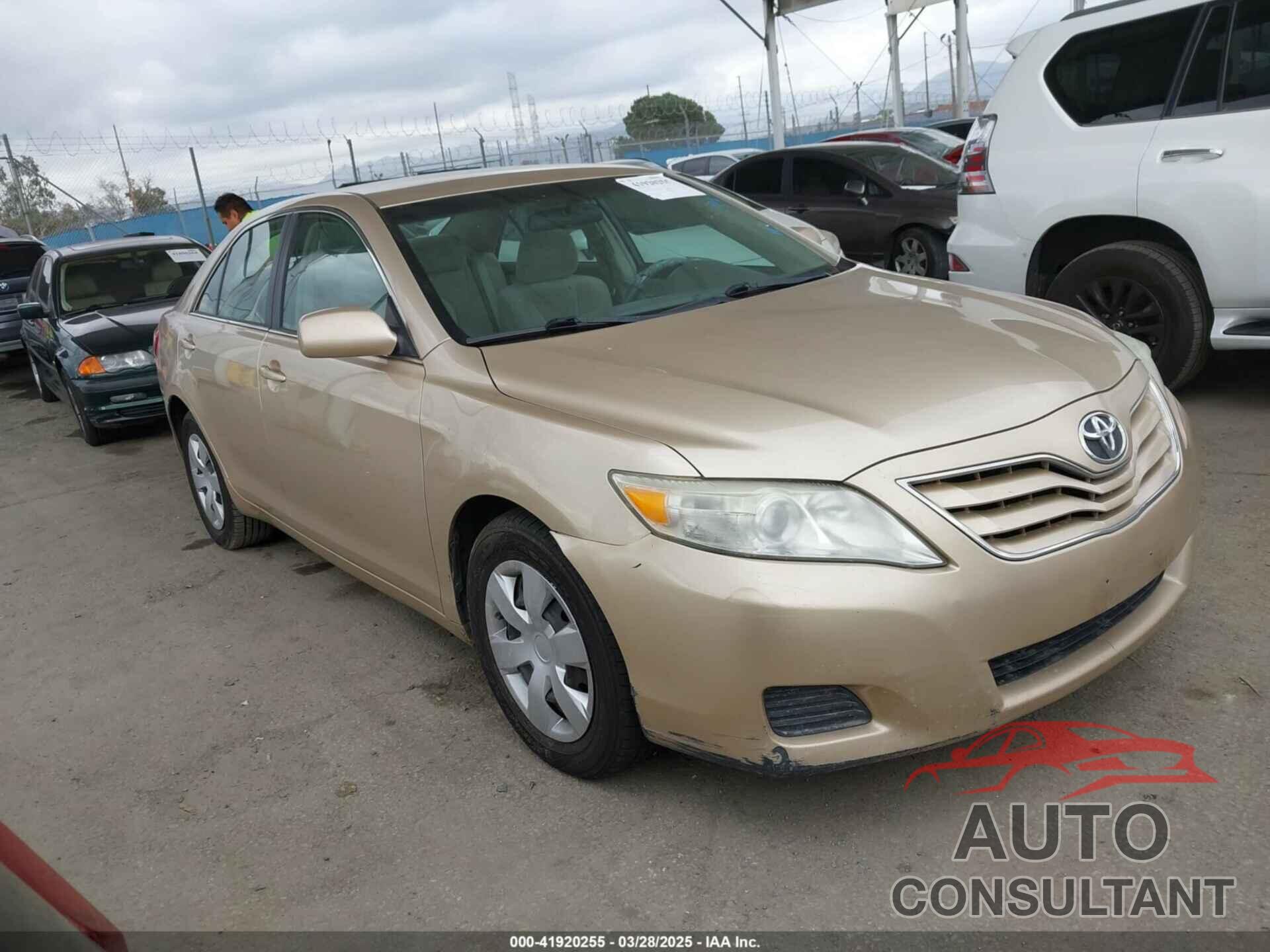 TOYOTA CAMRY 2011 - 4T1BF3EK4BU753024