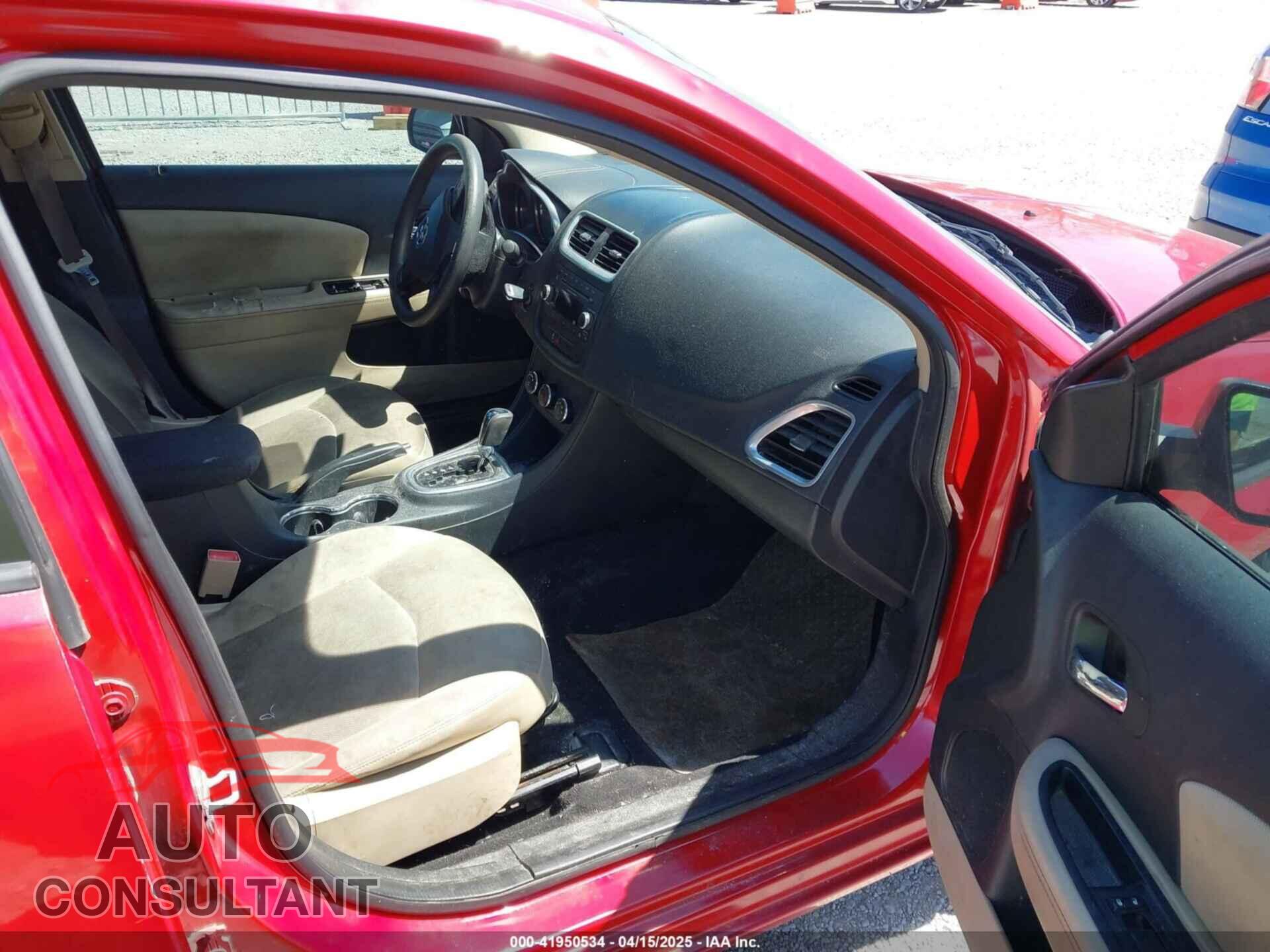 DODGE AVENGER 2013 - 1C3CDZAB3DN544513