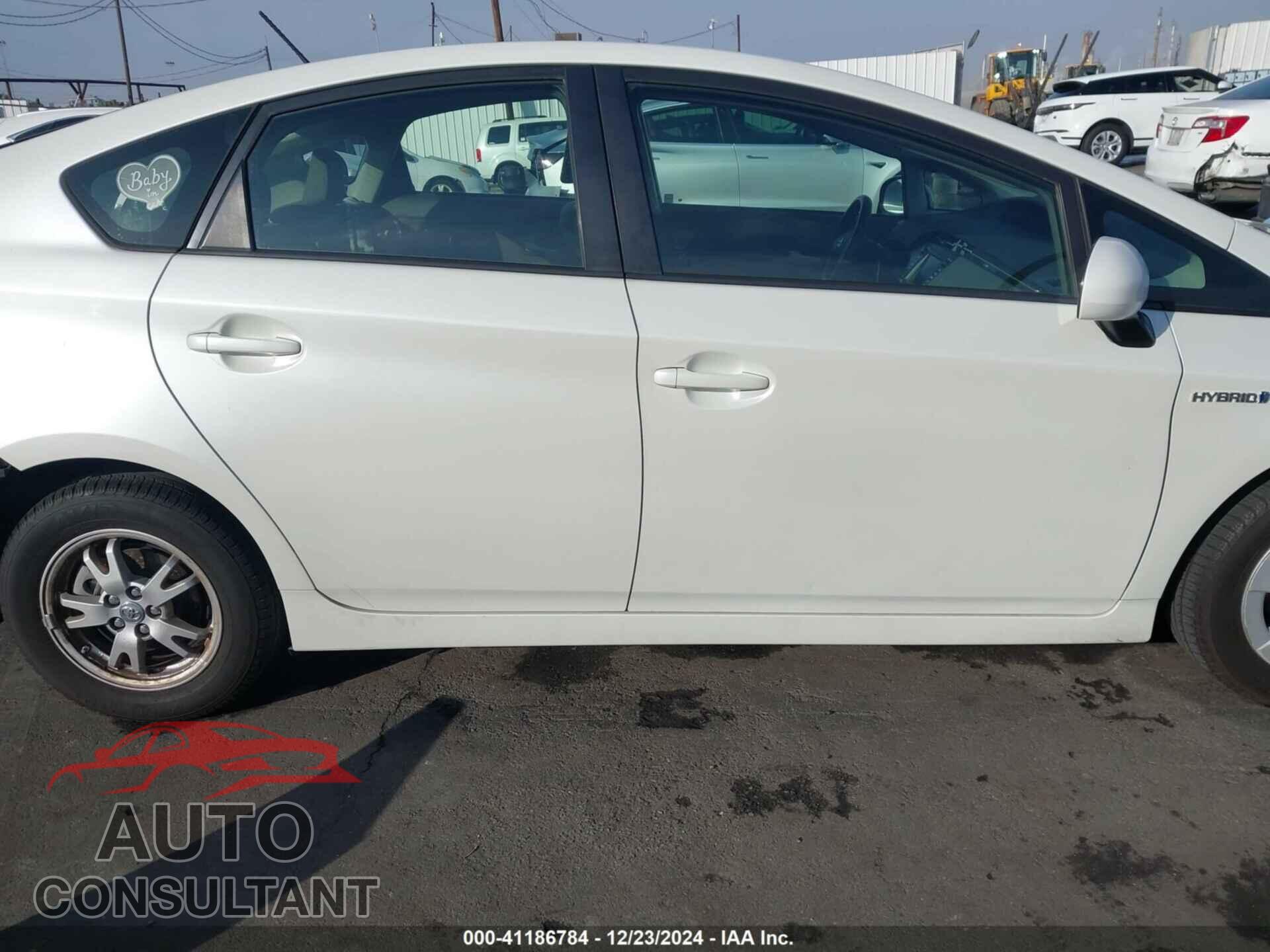TOYOTA PRIUS 2011 - JTDKN3DU0B1427295