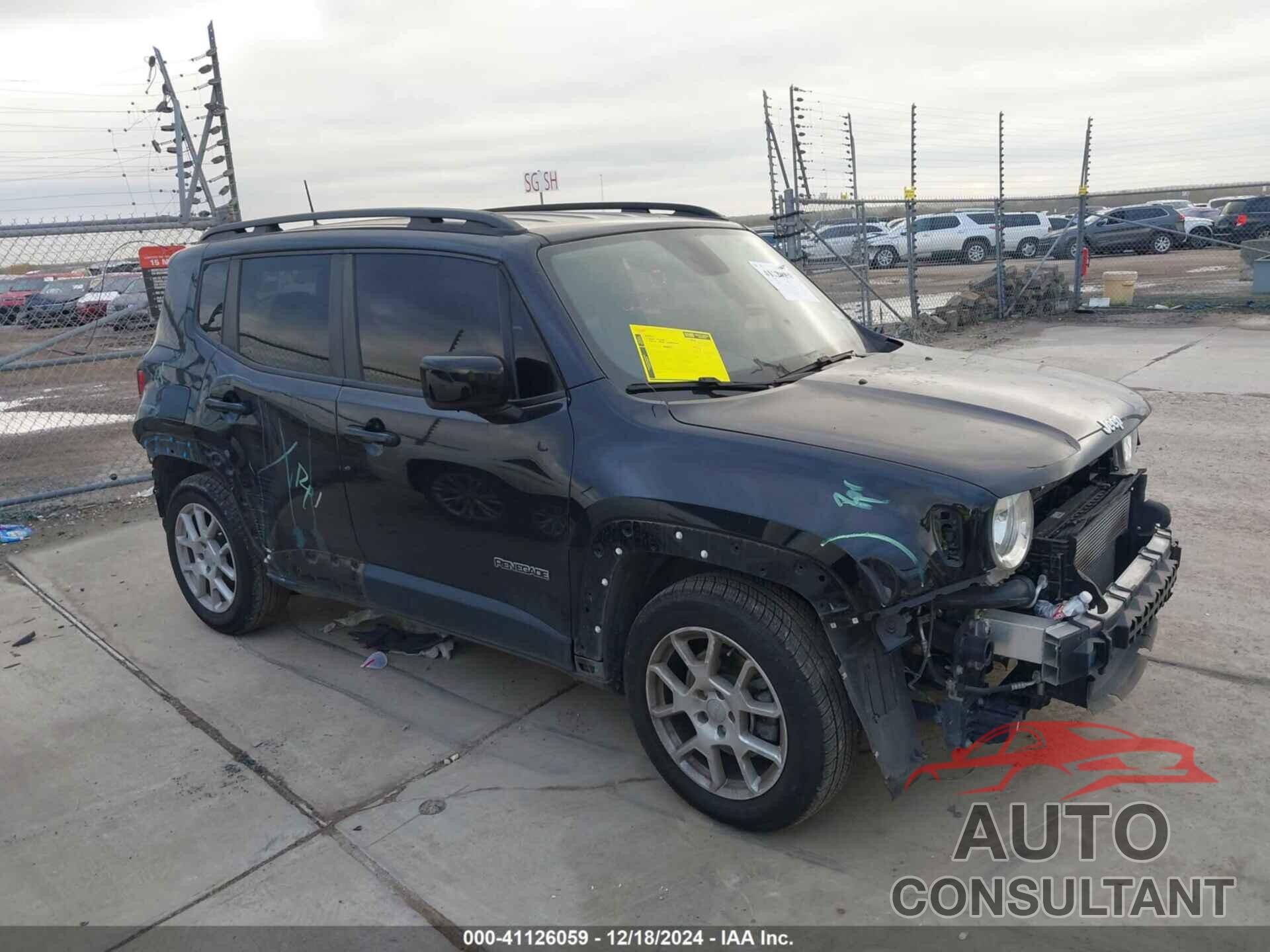 JEEP RENEGADE 2019 - ZACNJABB8KPK88366