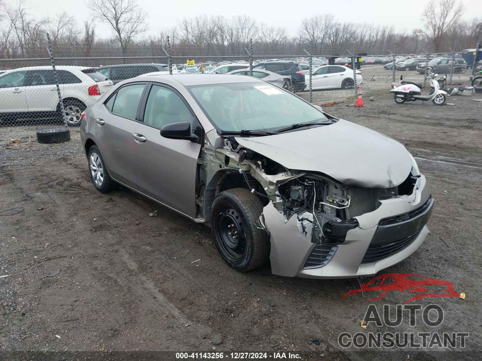 TOYOTA COROLLA 2015 - 2T1BURHE8FC275793