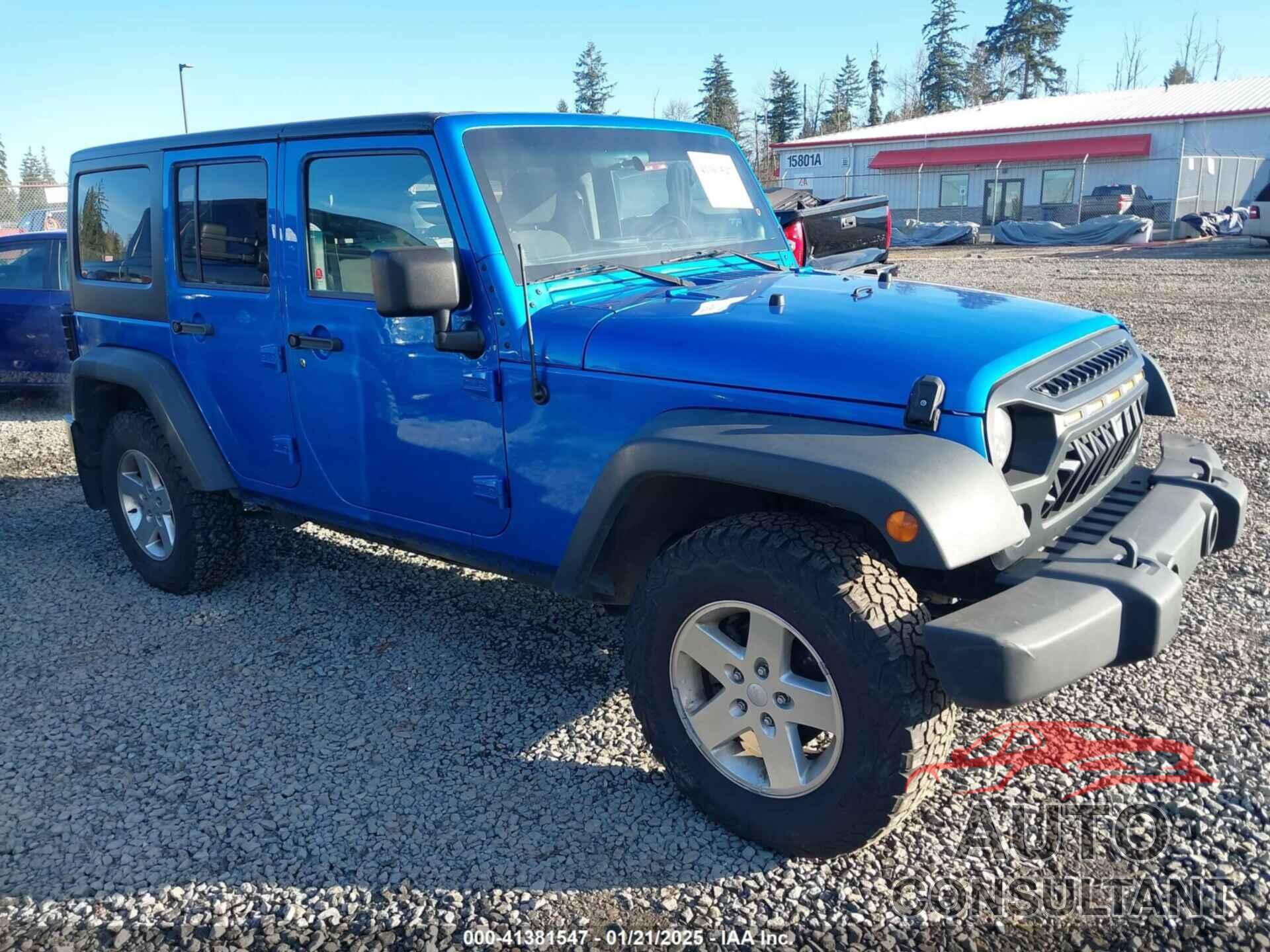 JEEP WRANGLER UNLIMITED 2014 - 1C4BJWDG8EL267568