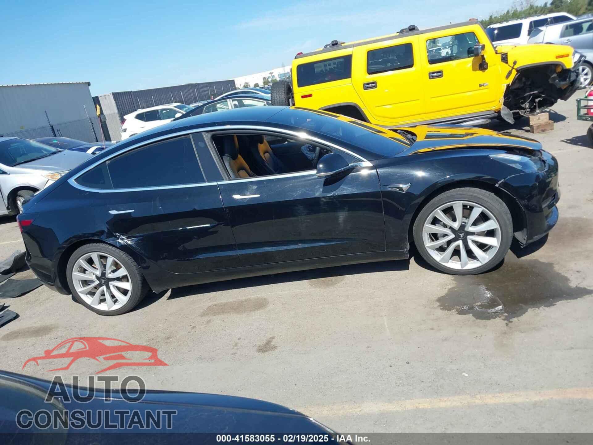 TESLA MODEL 3 2019 - 5YJ3E1EB7KF433608