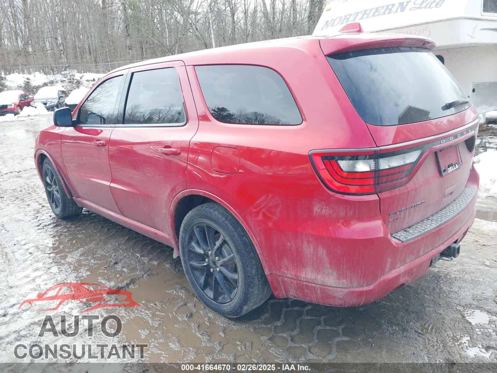 DODGE DURANGO 2017 - 1C4SDJCT4HC956567