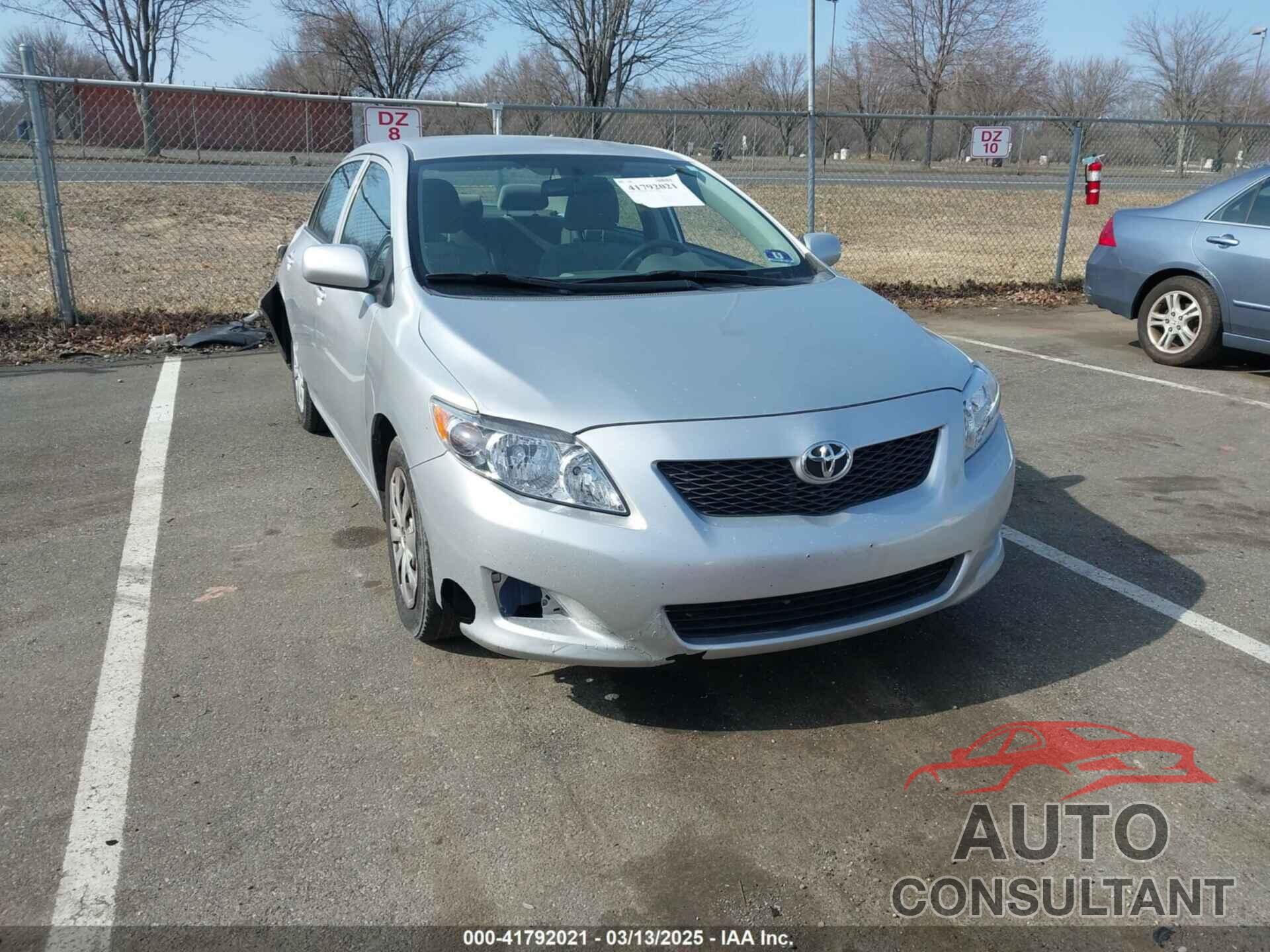 TOYOTA COROLLA 2010 - 1NXBU4EE5AZ192966