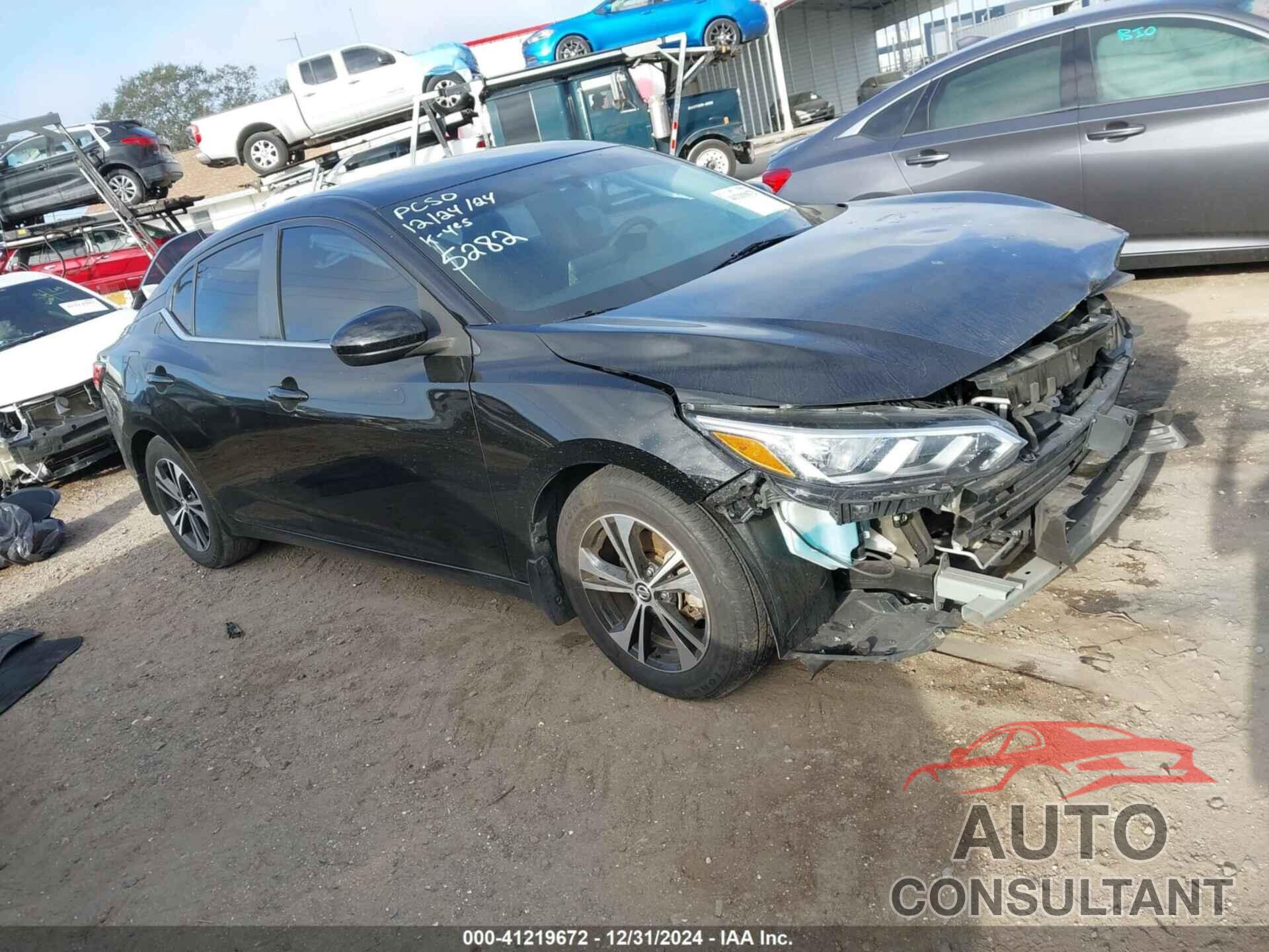 NISSAN SENTRA 2021 - 3N1AB8CV7MY285282
