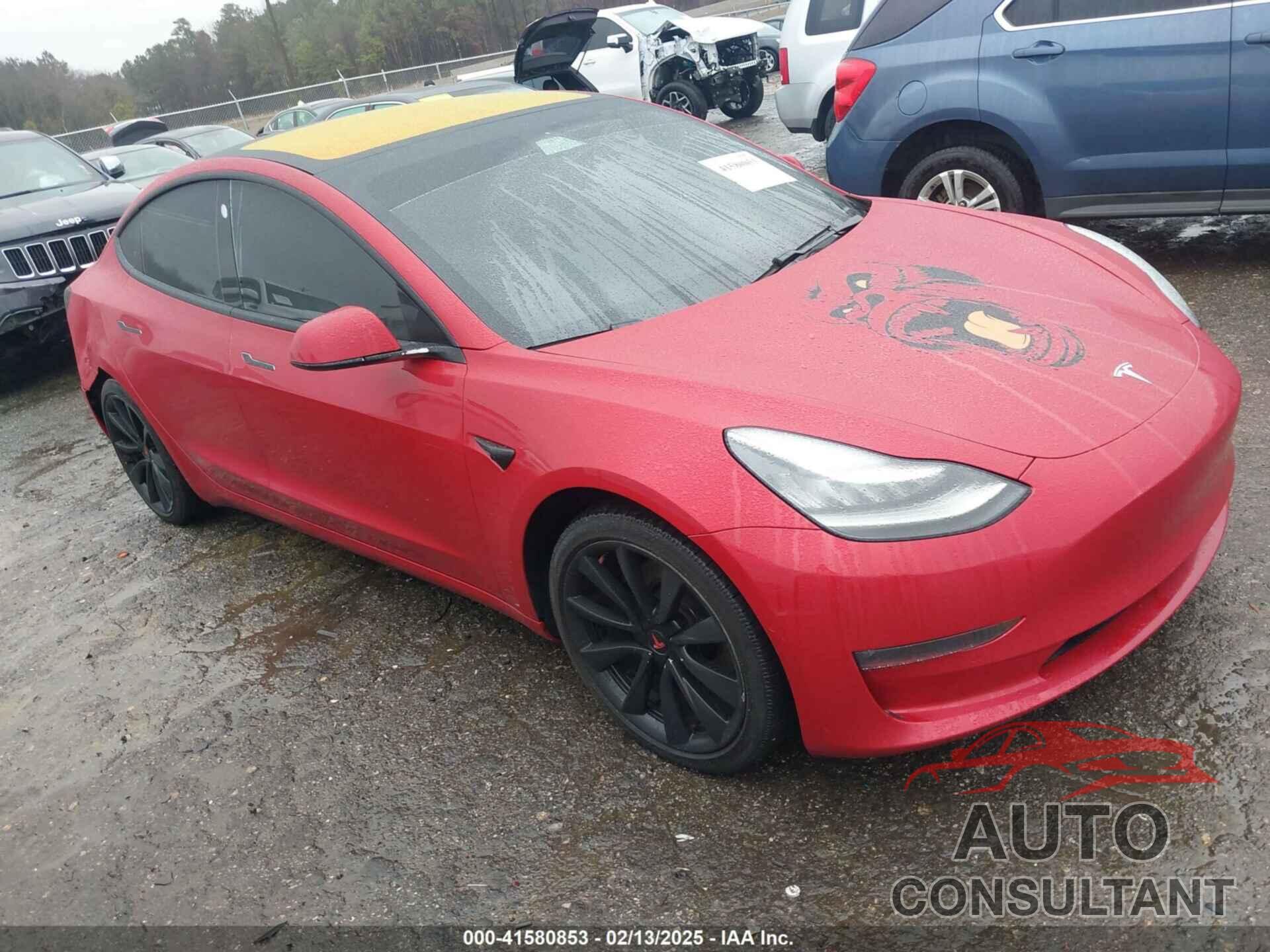 TESLA MODEL 3 2018 - 5YJ3E1EB7JF135199