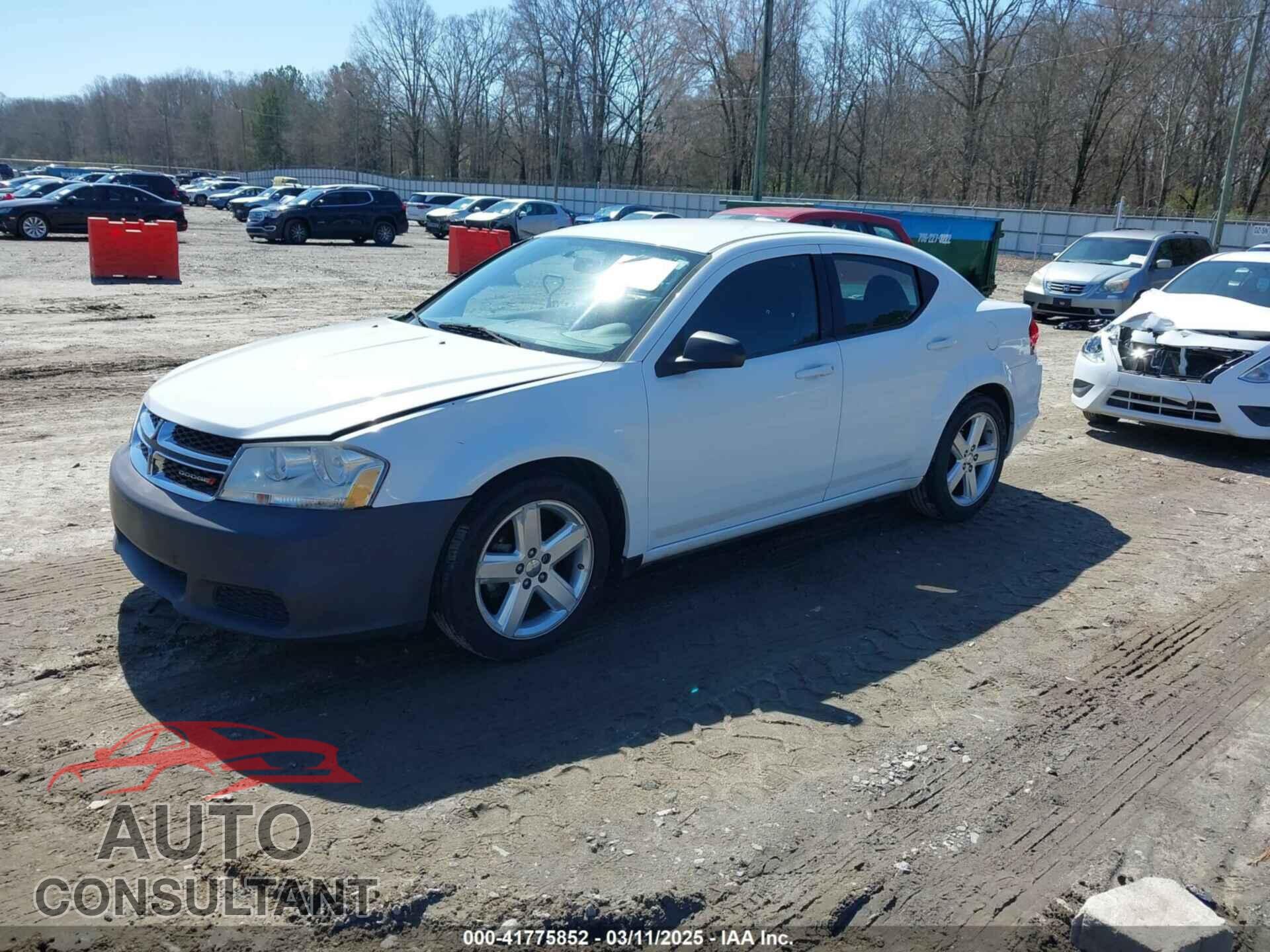 DODGE AVENGER 2013 - 1C3CDZAB3DN636639