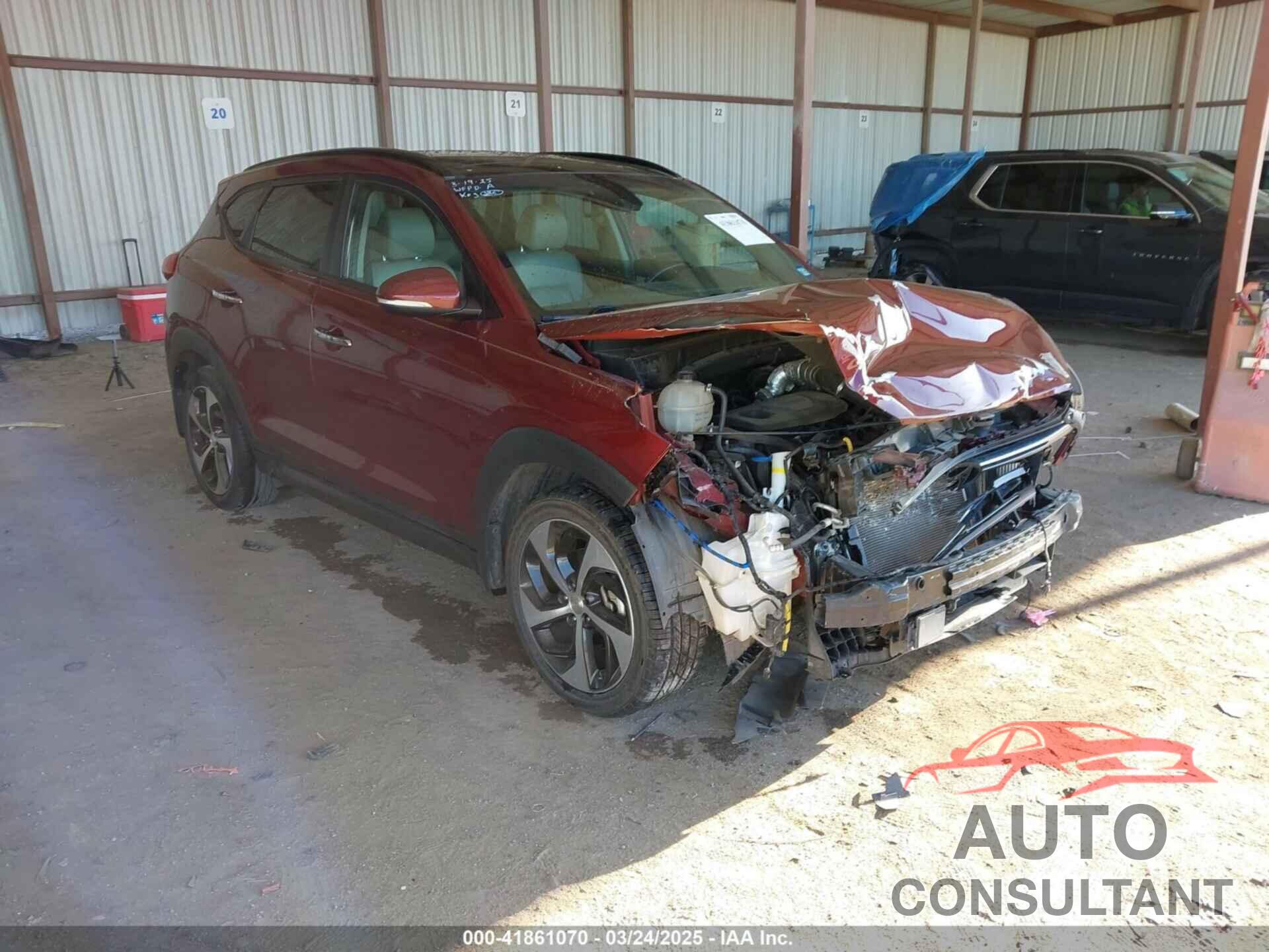 HYUNDAI TUCSON 2016 - KM8J33A21GU069937
