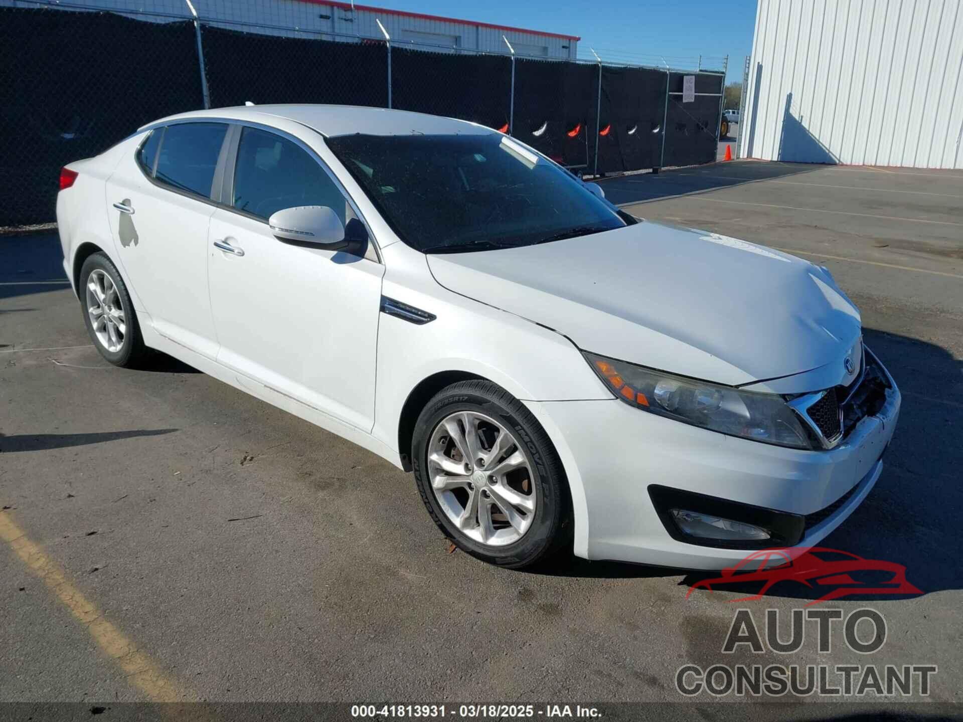 KIA OPTIMA 2013 - 5XXGN4A74DG143251
