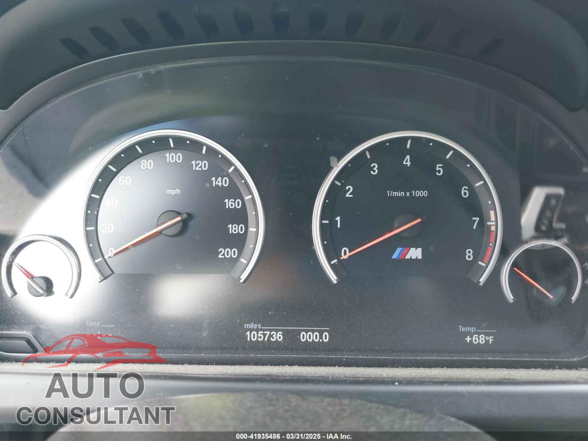 BMW M6 2013 - WBSLX9C50DC968892