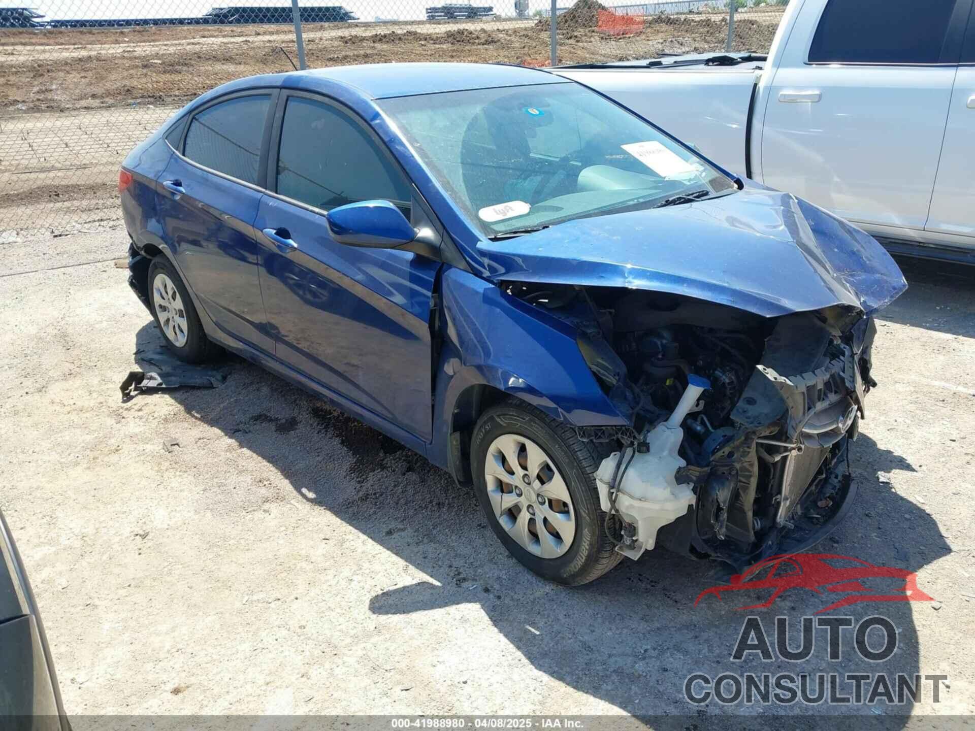 HYUNDAI ACCENT 2017 - KMHCT4AE4HU287932