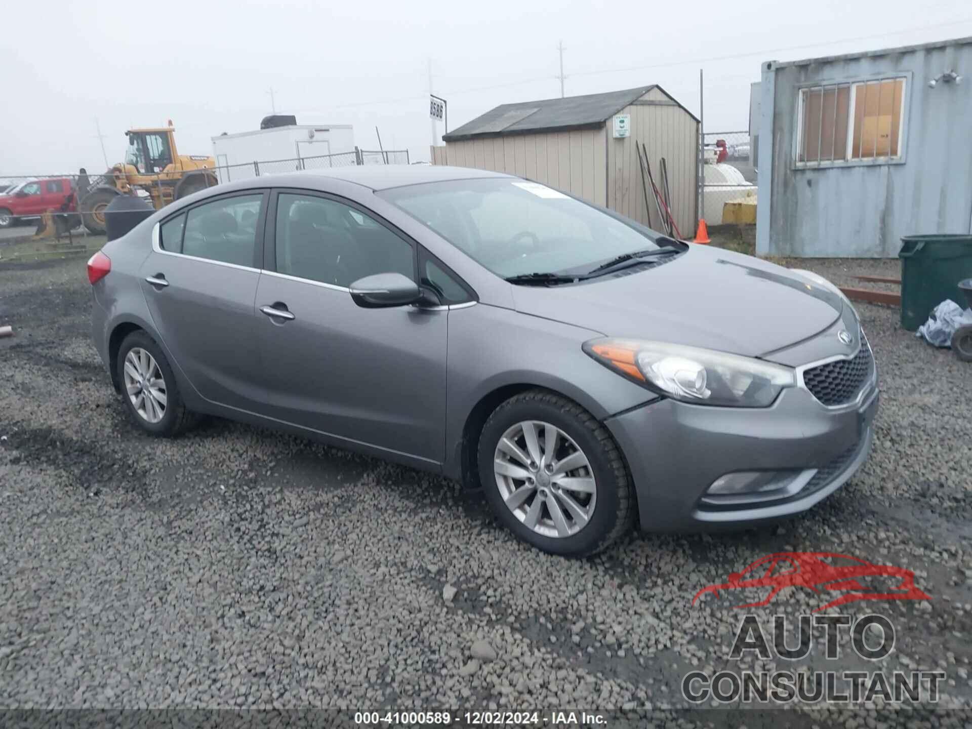 KIA FORTE 2014 - KNAFX4A8XE5213014