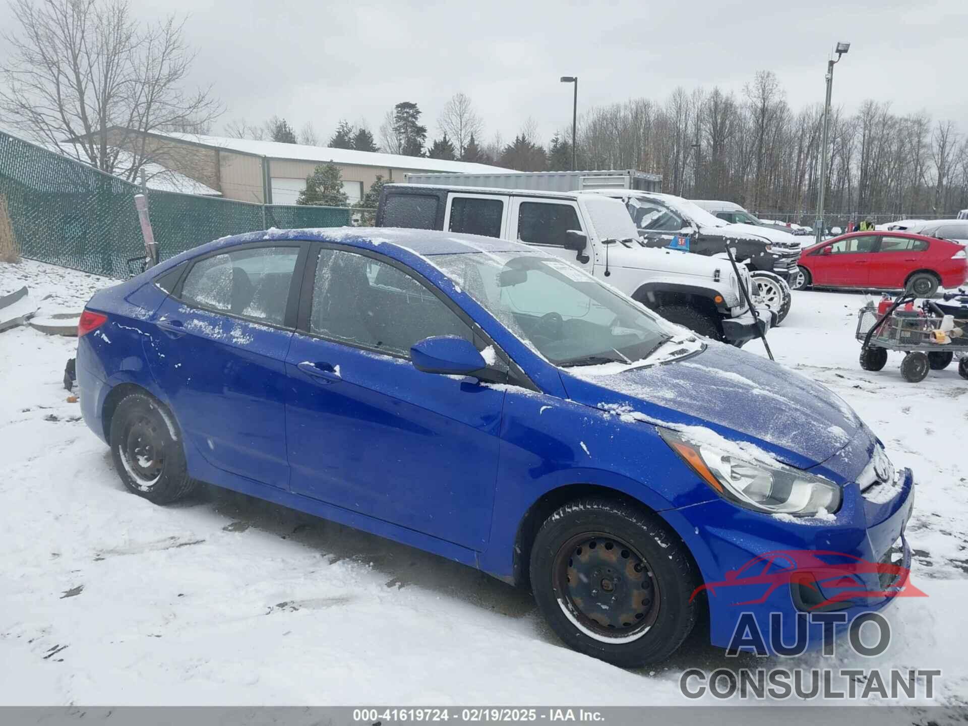 HYUNDAI ACCENT 2013 - KMHCT4AEXDU486817