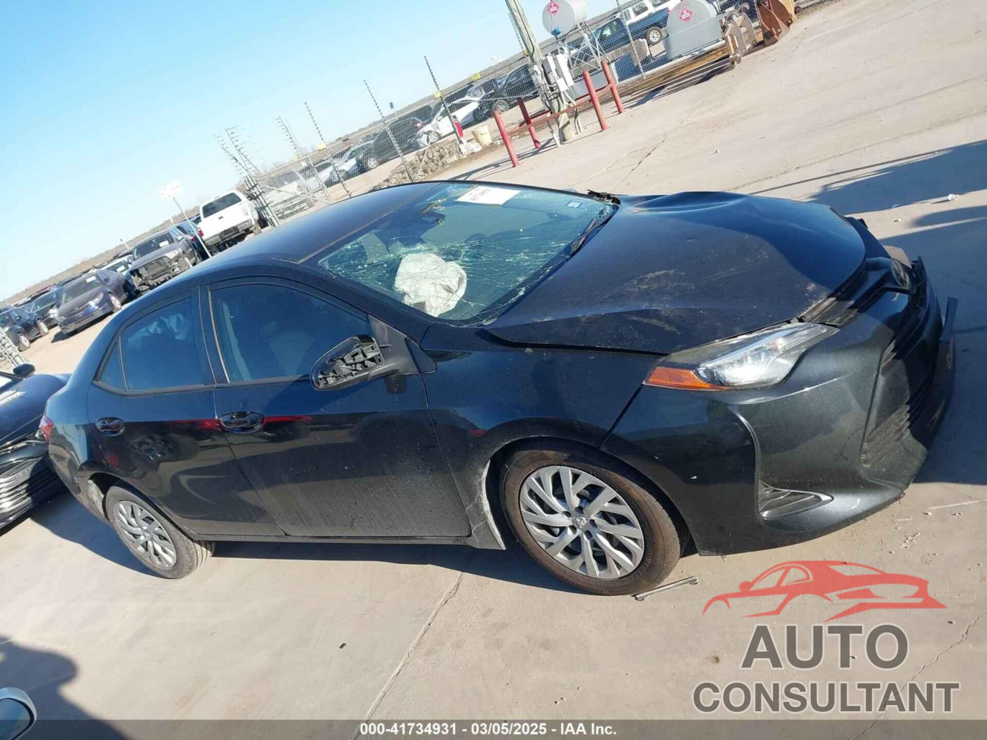 TOYOTA COROLLA 2019 - 5YFBURHE0KP912699