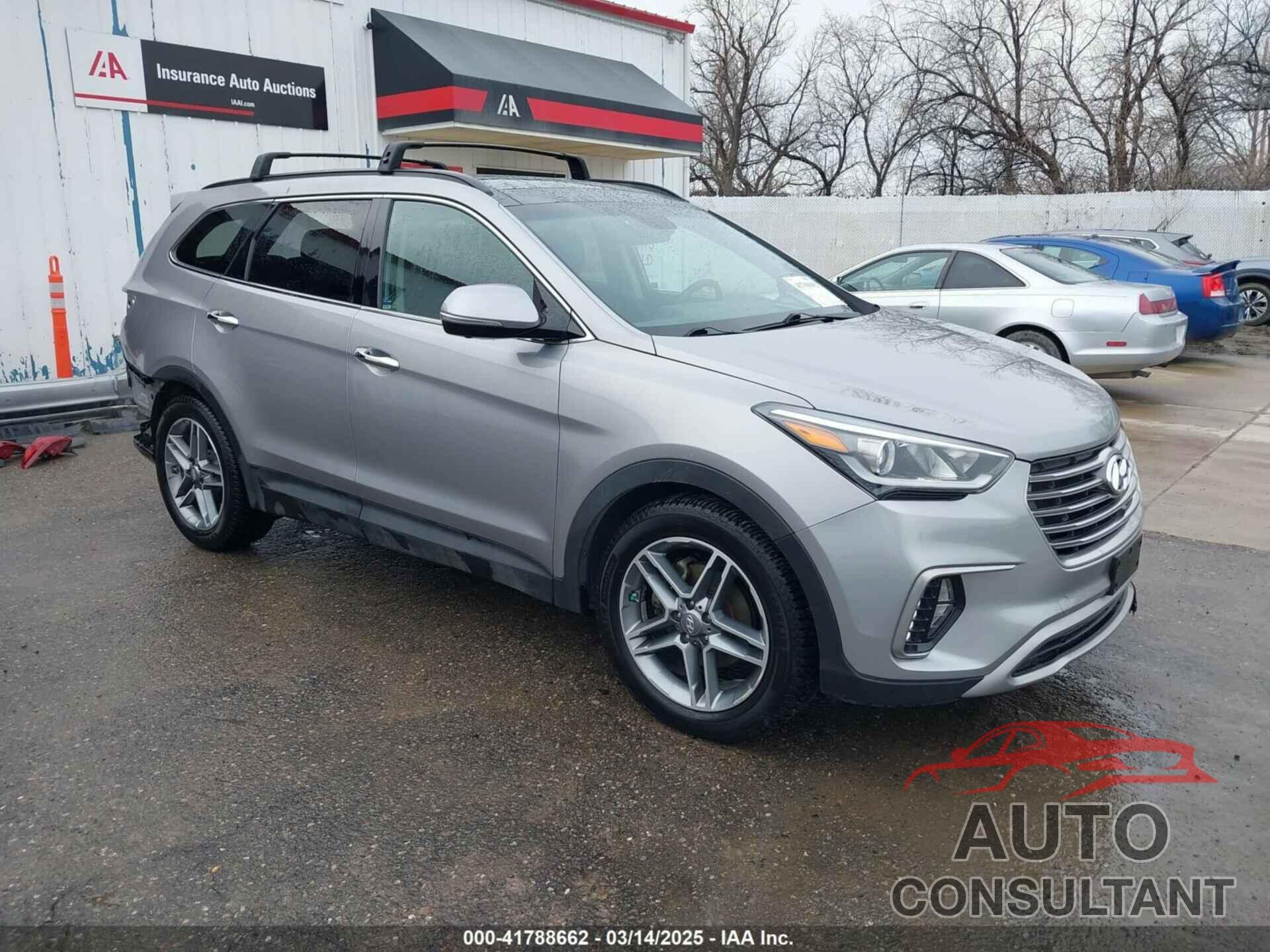 HYUNDAI SANTA FE 2017 - KM8SRDHF1HU166266