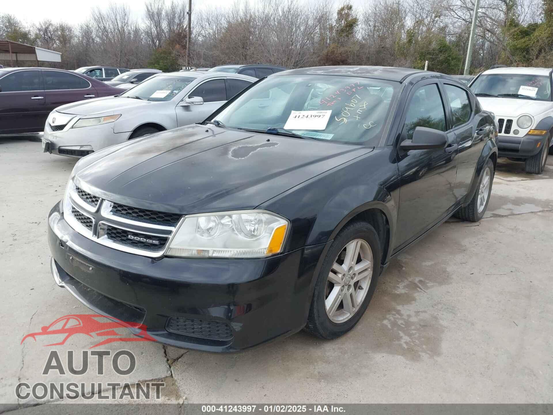 DODGE AVENGER 2011 - 1B3BD4FB0BN509607