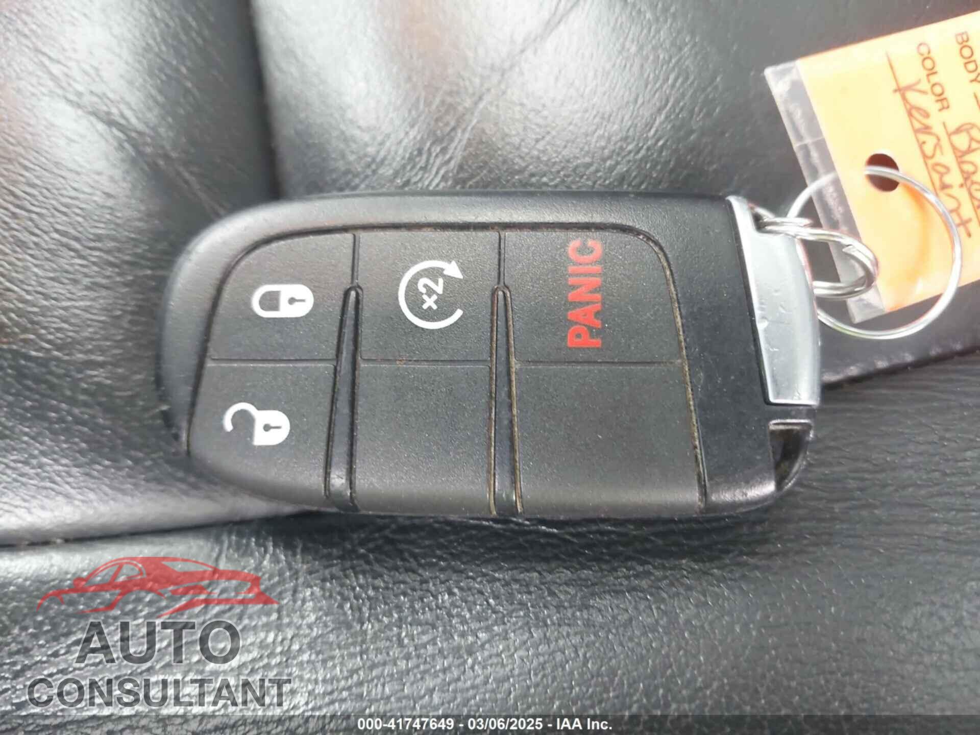 DODGE DURANGO 2017 - 1C4RDJDG3HC898418