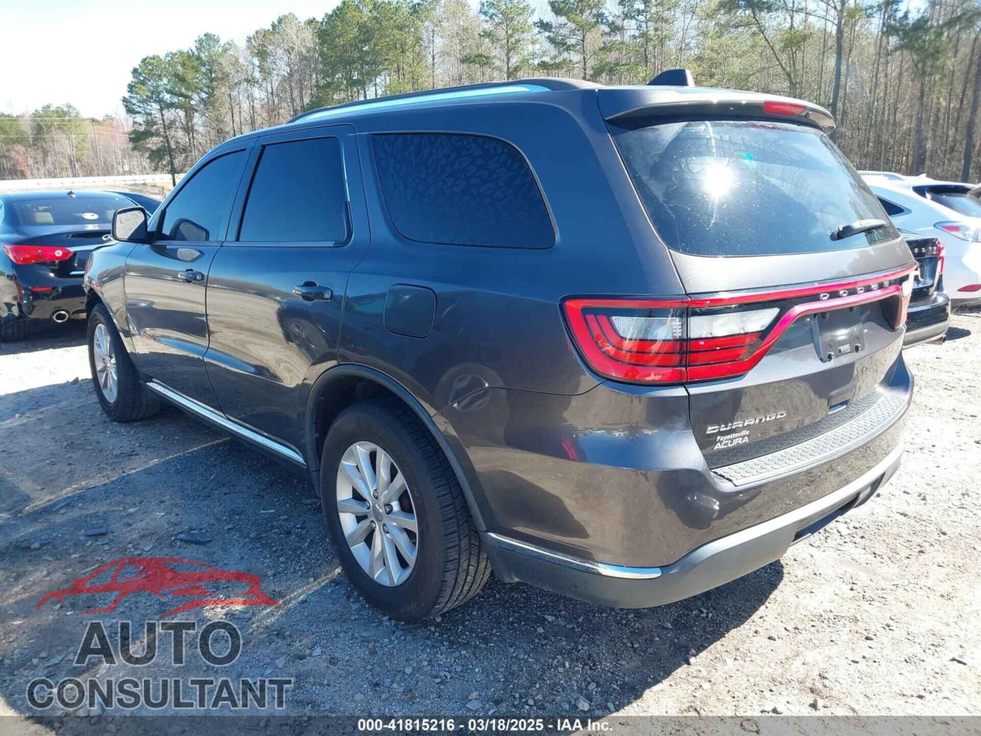 DODGE DURANGO 2015 - 1C4RDHAG6FC809855