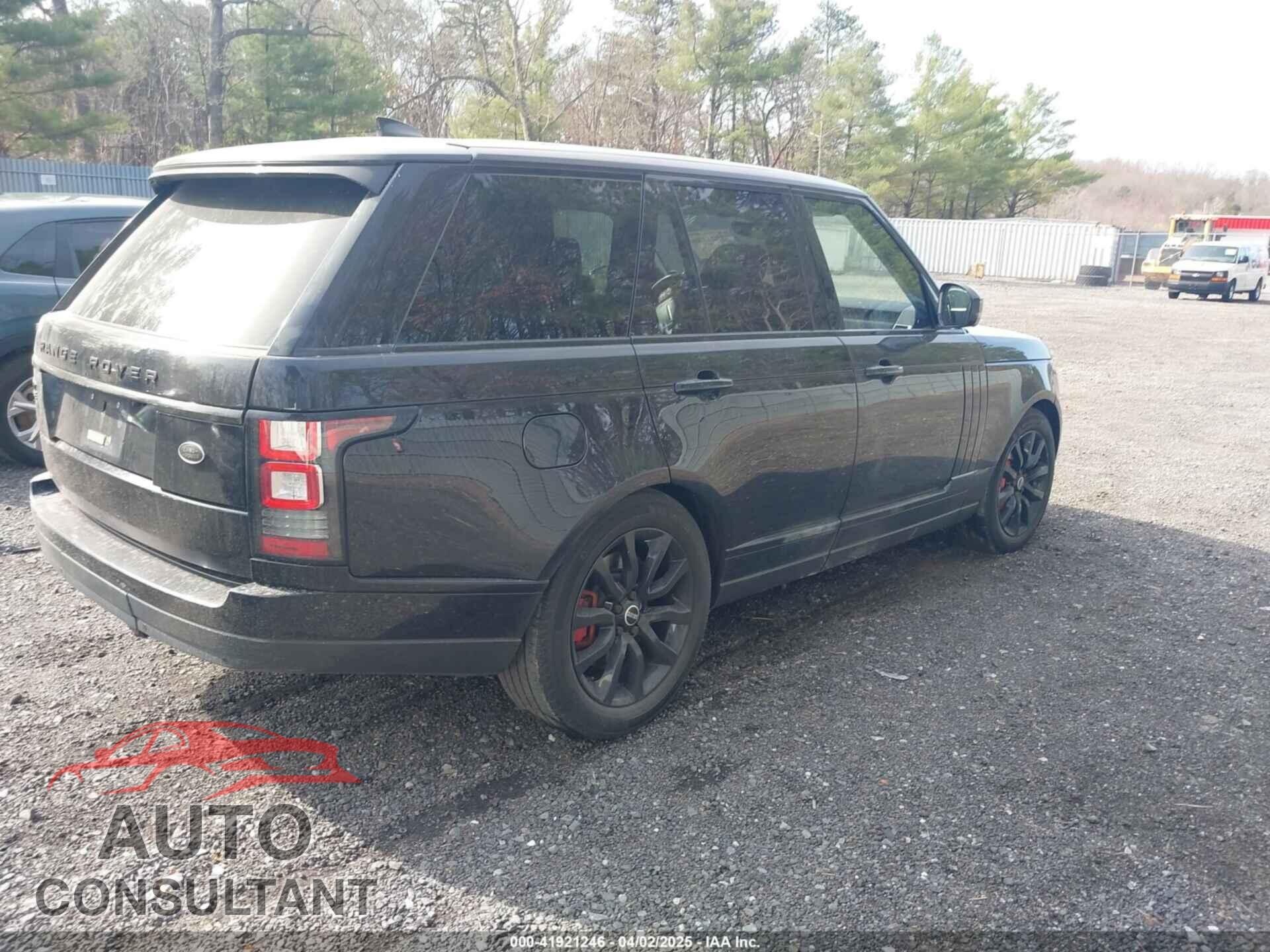 LAND ROVER RANGE ROVER 2017 - SALGS2FVXHA343999