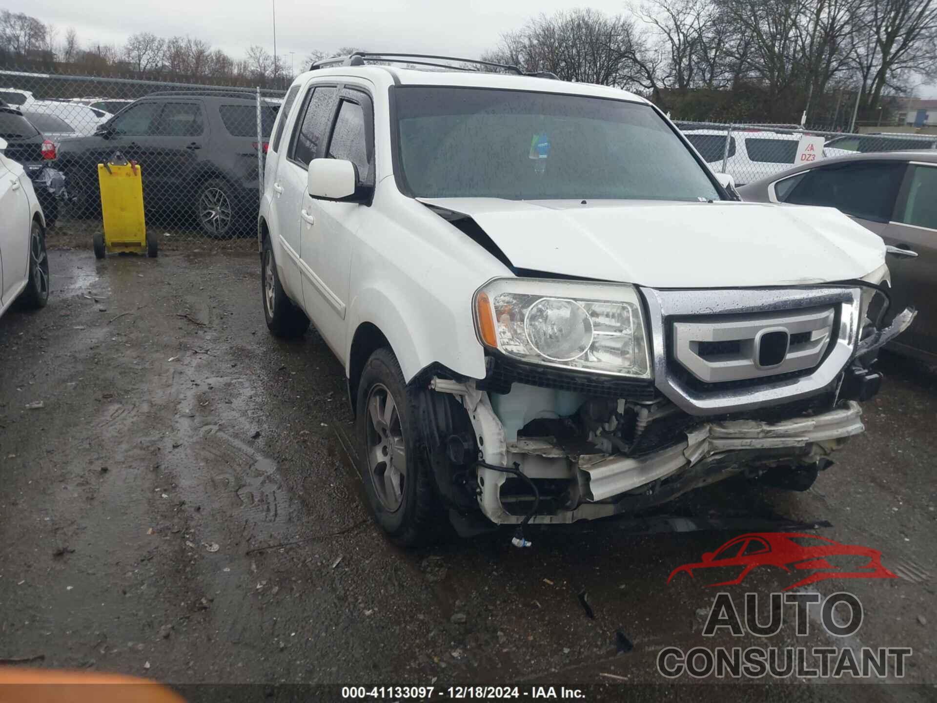 HONDA PILOT 2010 - 5FNYF4H59AB002129