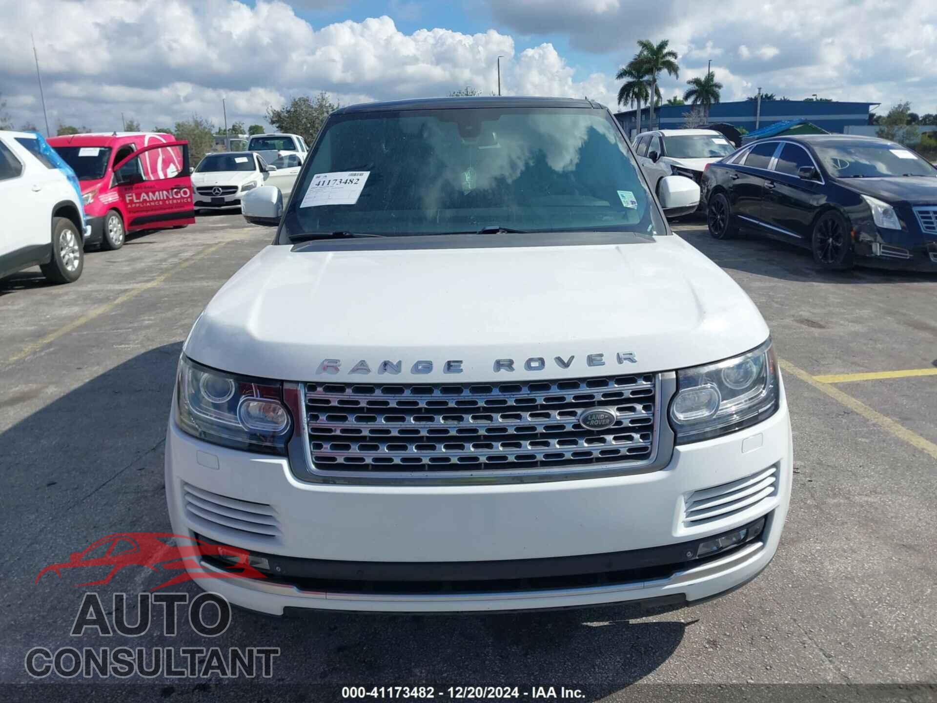 LAND ROVER RANGE ROVER 2014 - SALGS2TF3EA185563