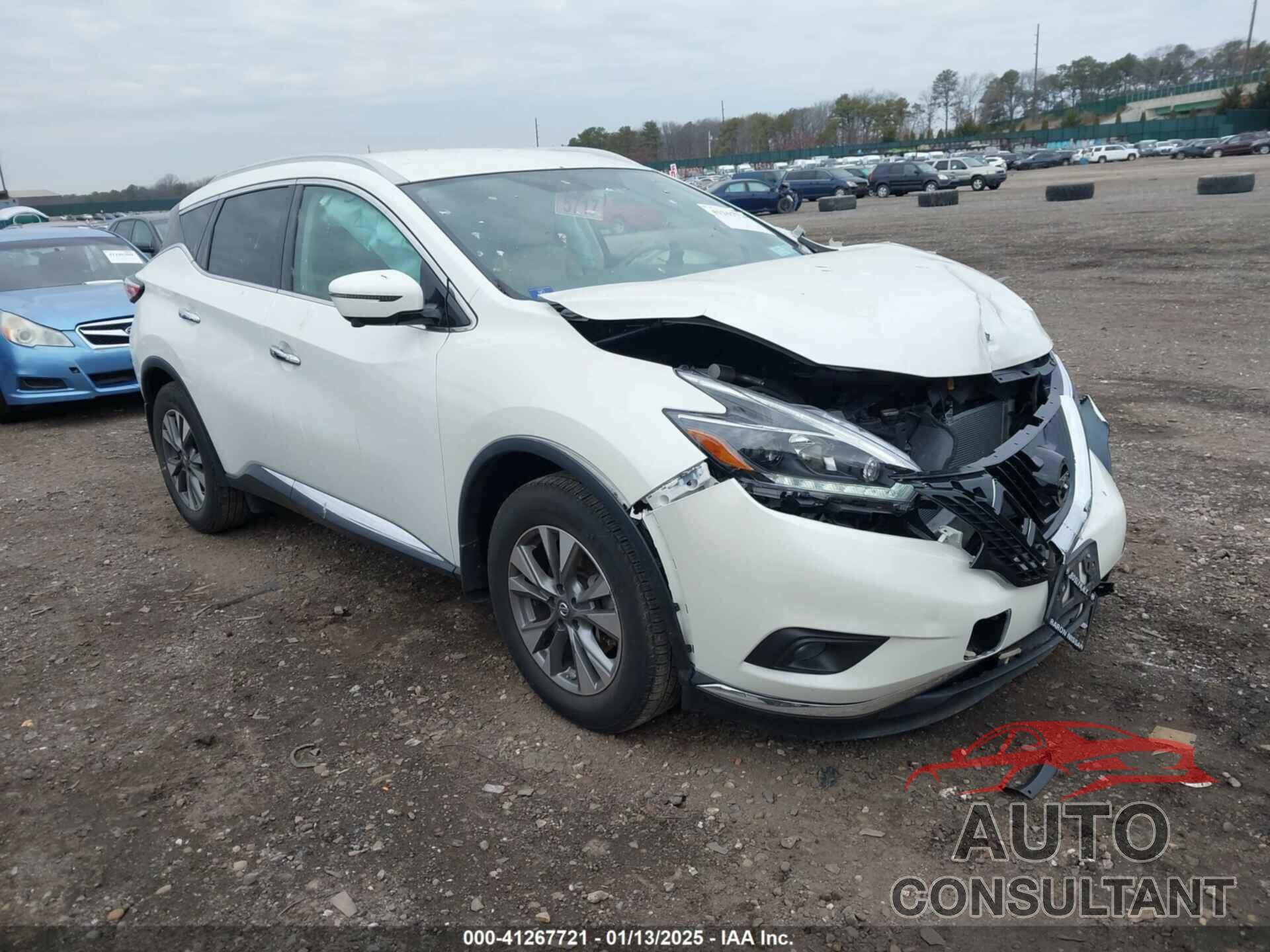 NISSAN MURANO 2018 - 5N1AZ2MH8JN170645