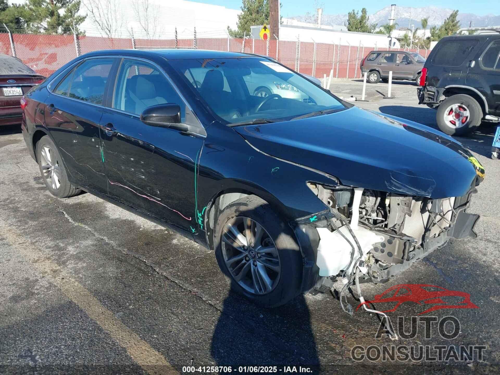TOYOTA CAMRY 2017 - 4T1BF1FK4HU418096
