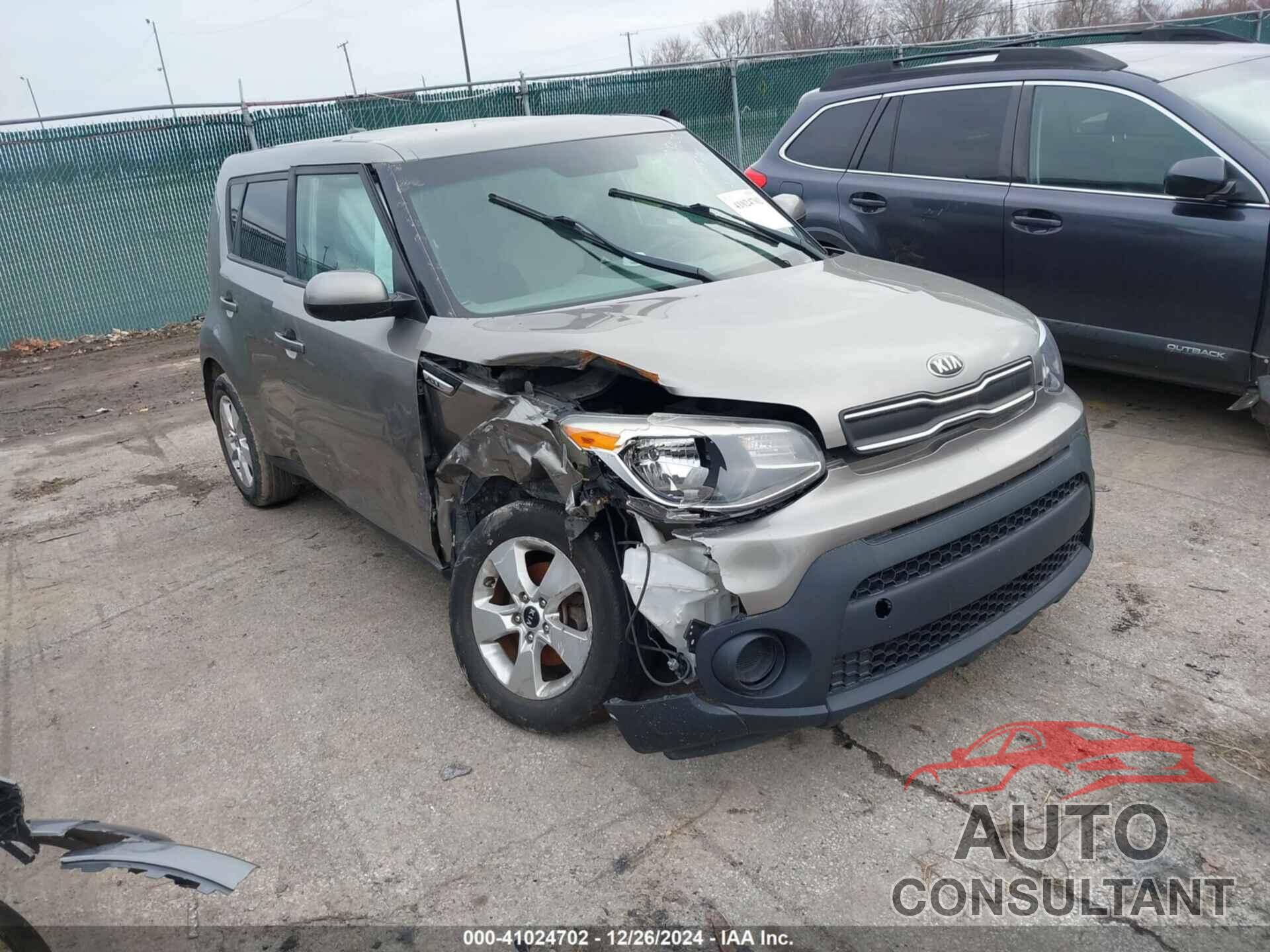 KIA SOUL 2019 - KNDJN2A25K7025634
