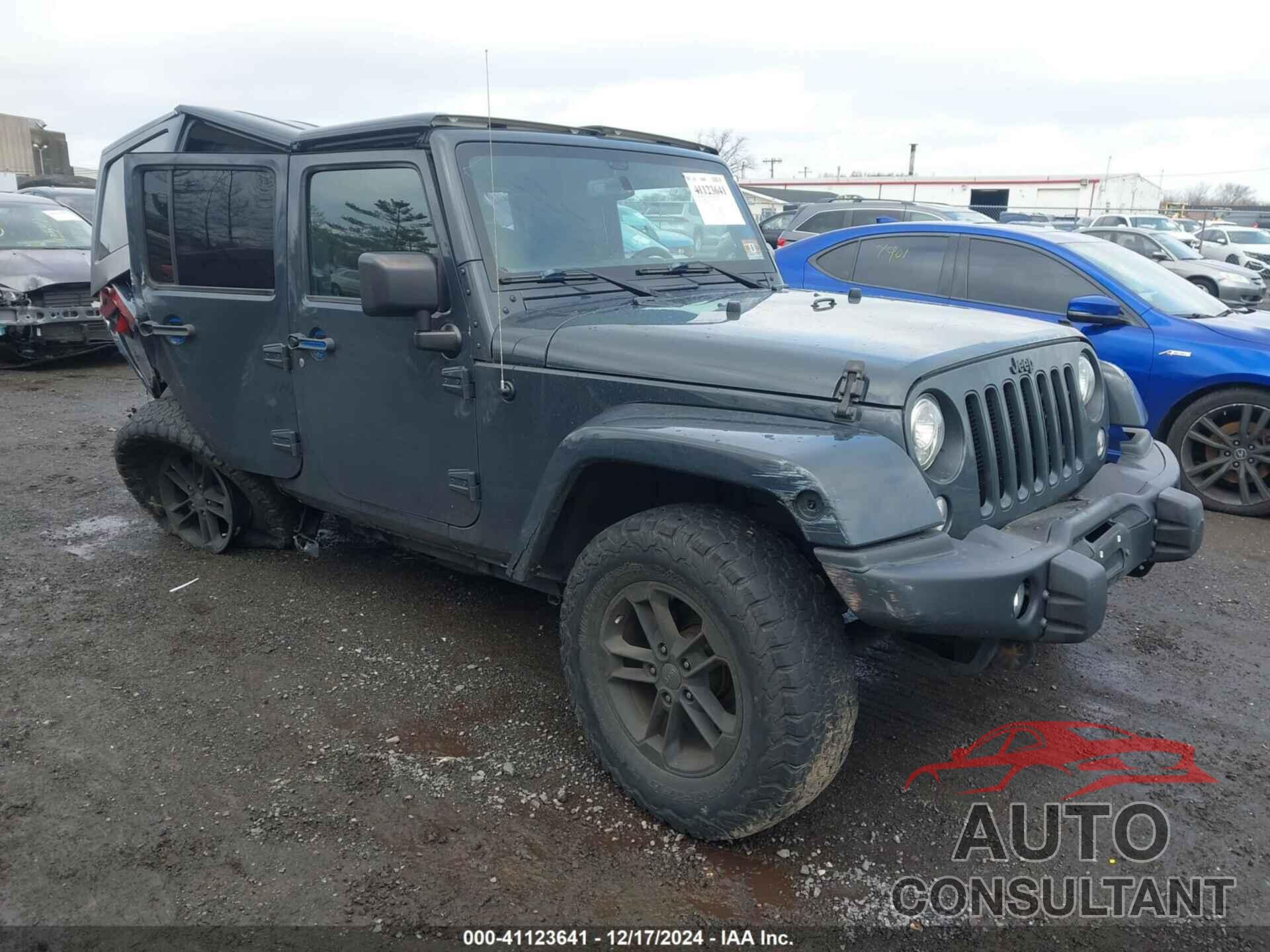 JEEP WRANGLER UNLIMITED 2017 - 1C4BJWEG4HL618172