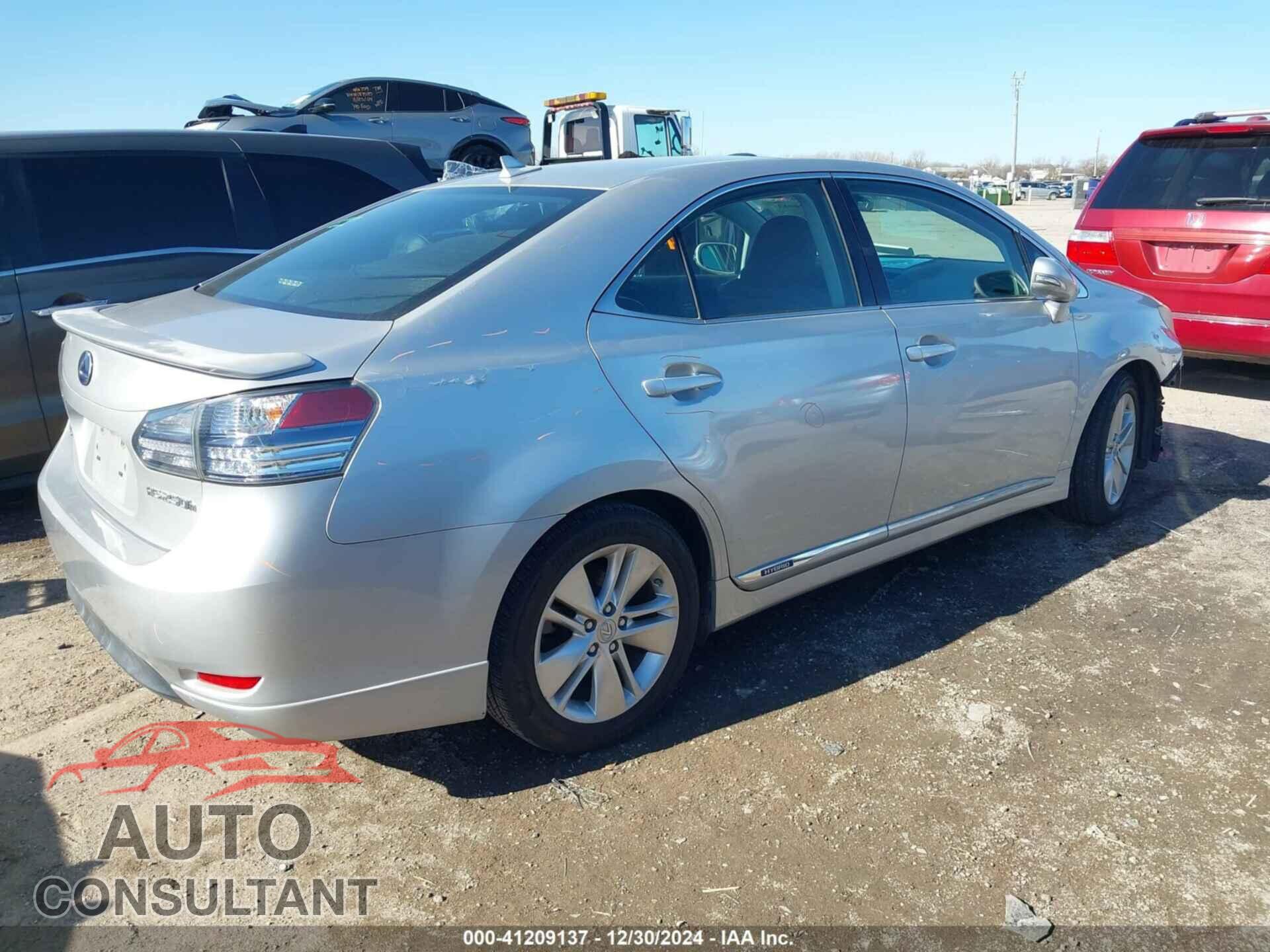 LEXUS HS 250H 2010 - JTHBB1BA8A2000718