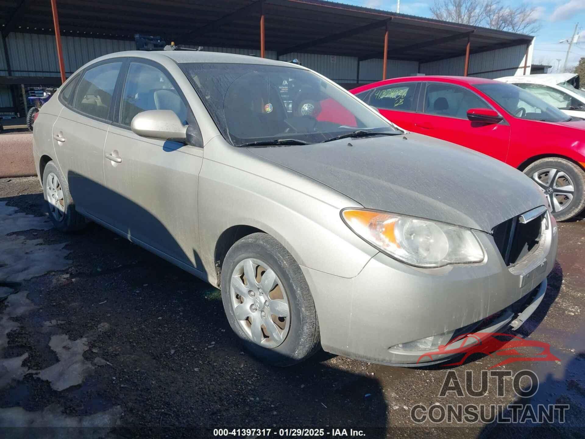 HYUNDAI ELANTRA 2009 - KMHDU46D59U621386