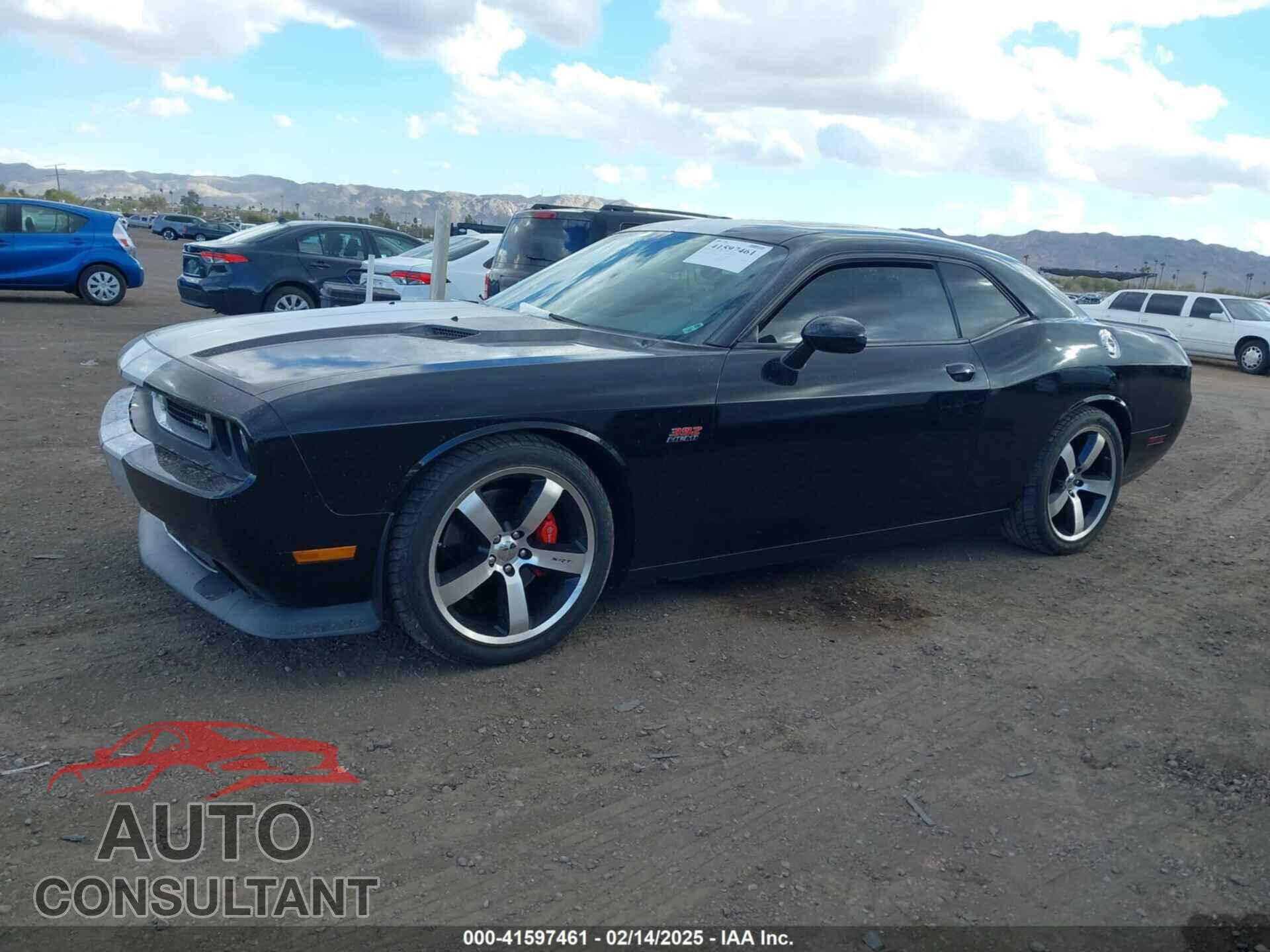 DODGE CHALLENGER 2012 - 2C3CDYCJ9CH269848