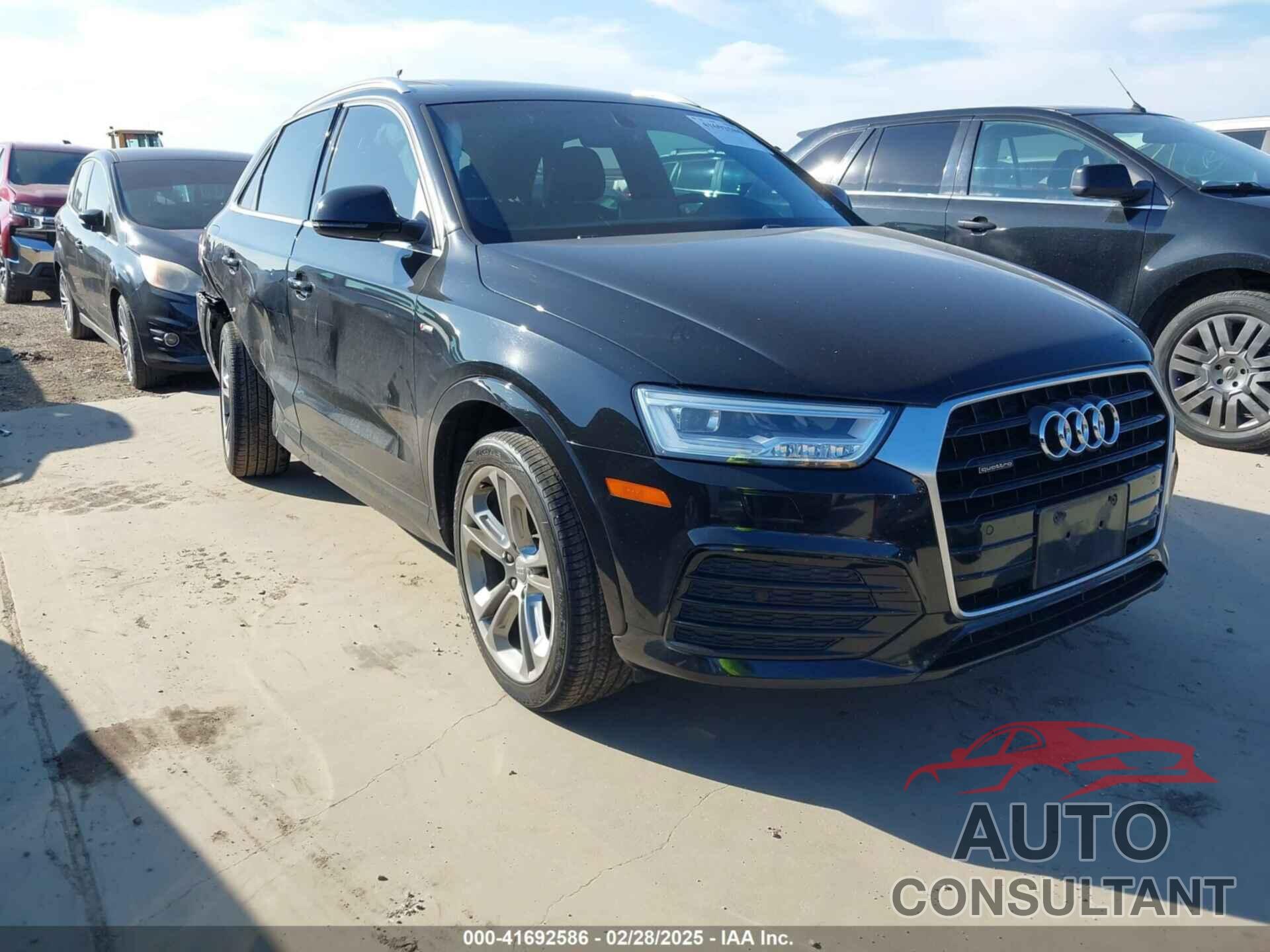 AUDI Q3 2018 - WA1JCCFS4JR016411