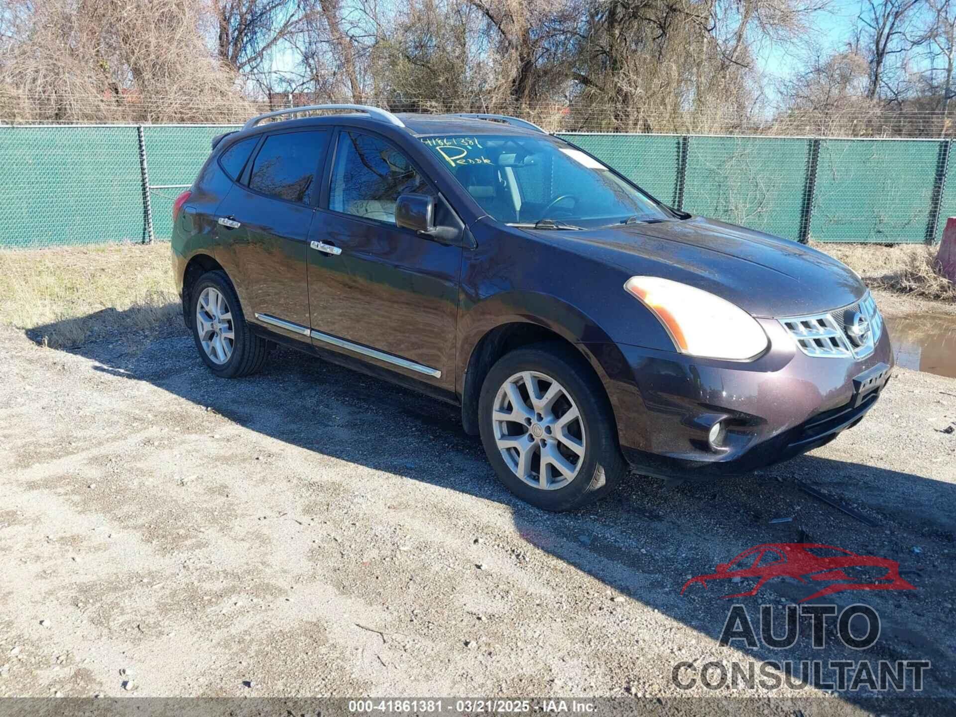 NISSAN ROGUE 2013 - JN8AS5MV6DW635300
