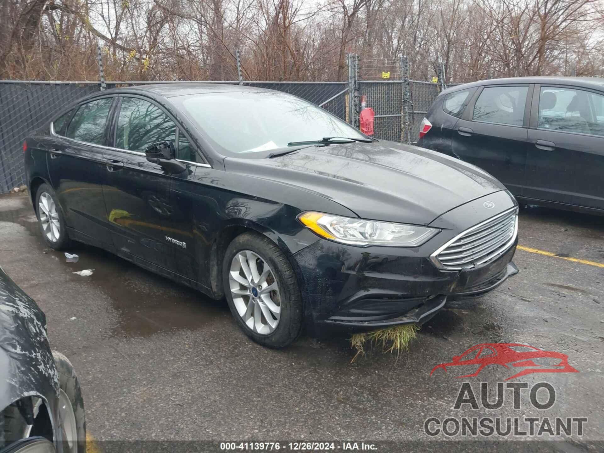 FORD FUSION HYBRID 2018 - 3FA6P0LU6JR141649