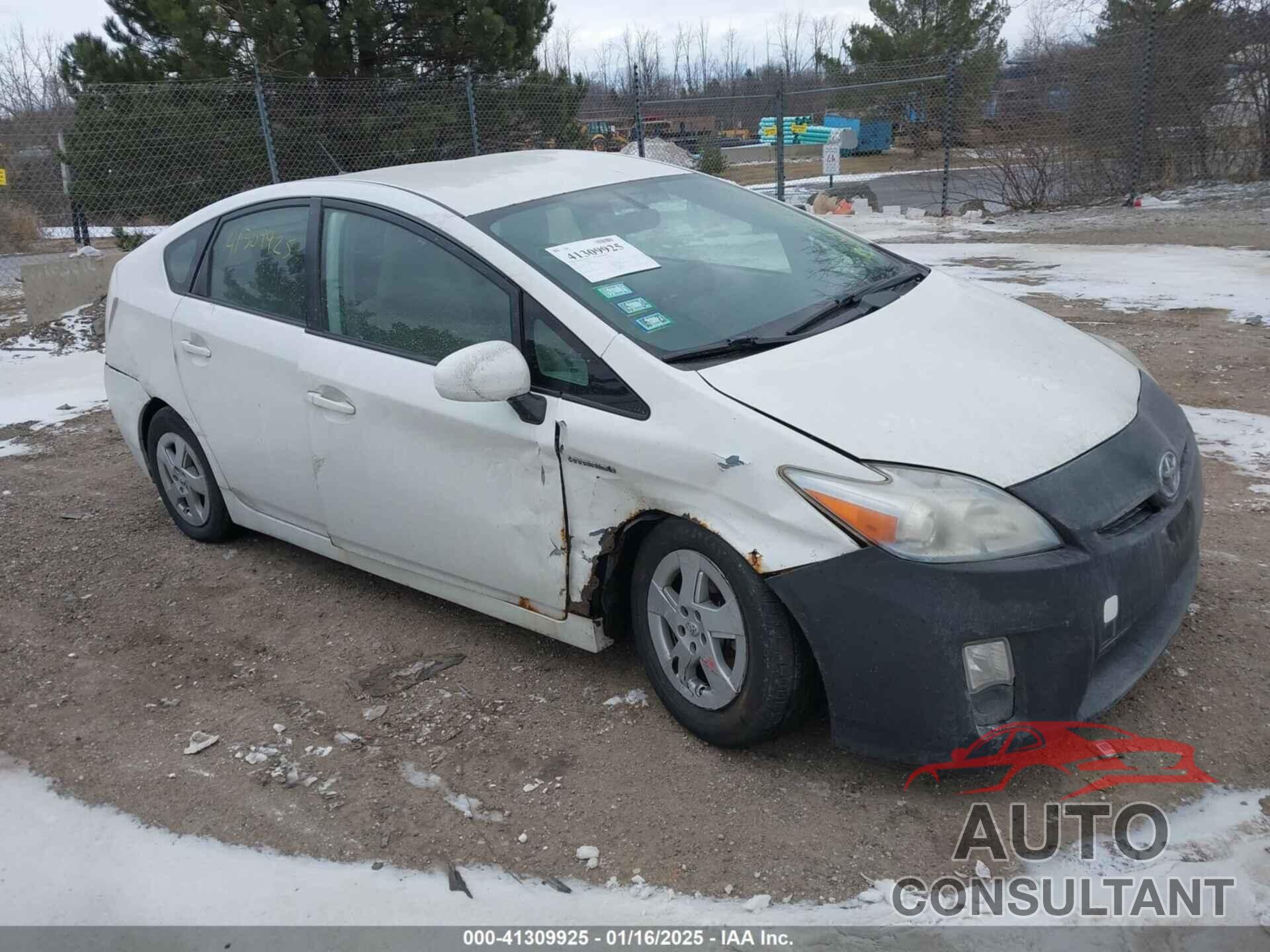 TOYOTA PRIUS 2010 - JTDKN3DU5A0208840